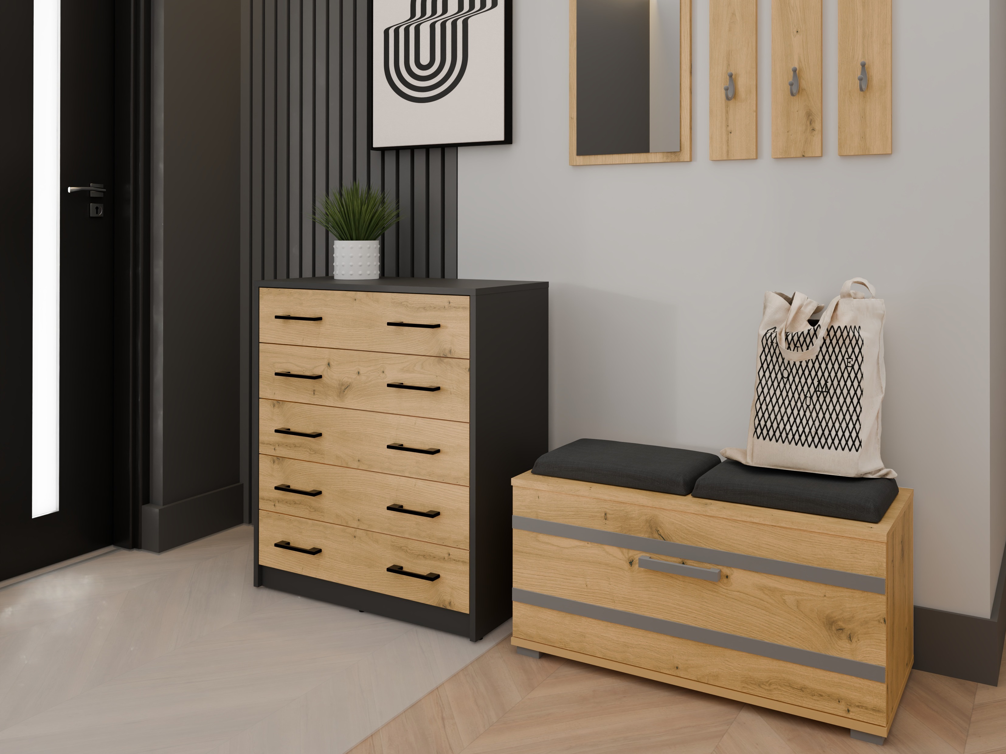 Ormarić za cipele Mandeville 342