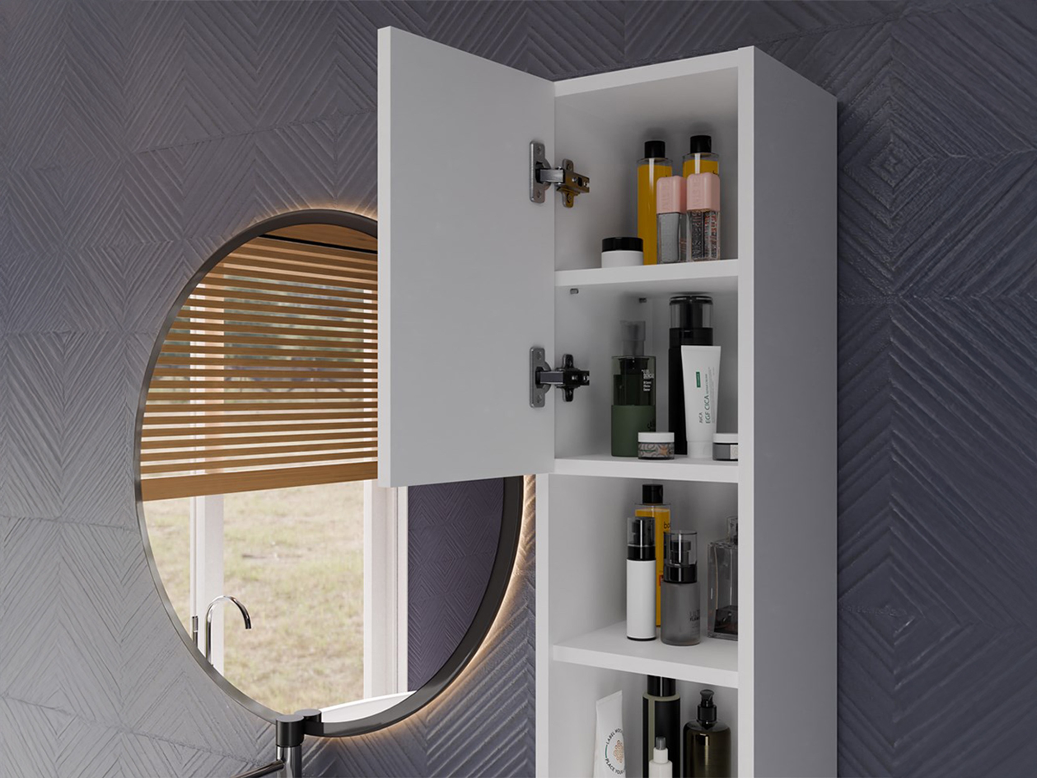 Samostojeći kupaonski ormarić Mandeville 345