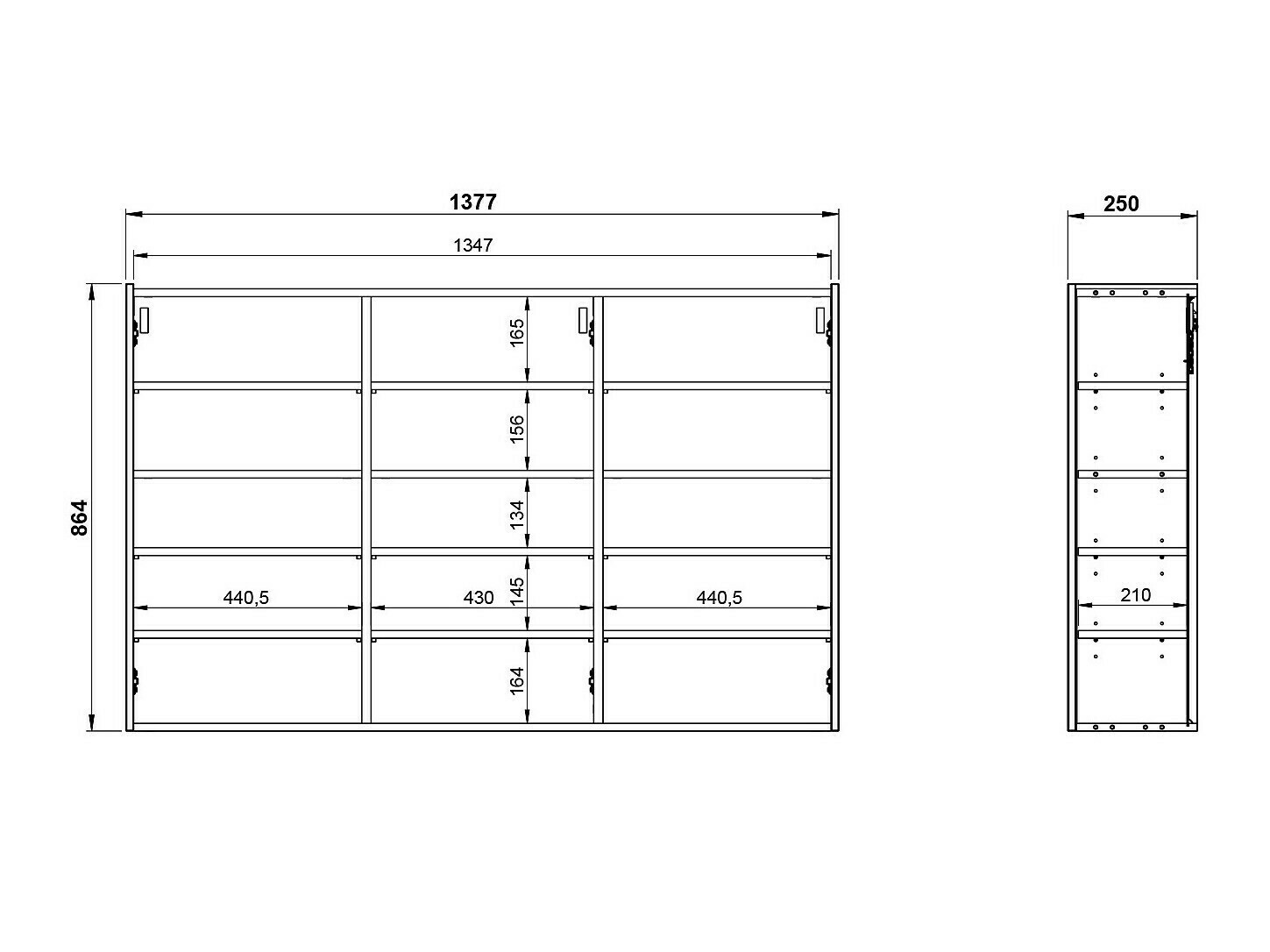 Set za hodnik Sacramento 520