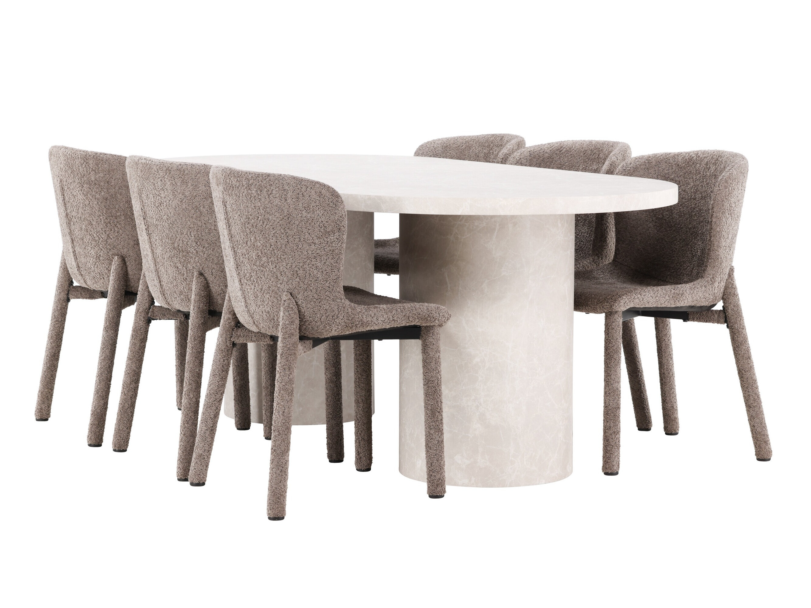 Blagovaonski set Dallas 4969 (Smeđa)