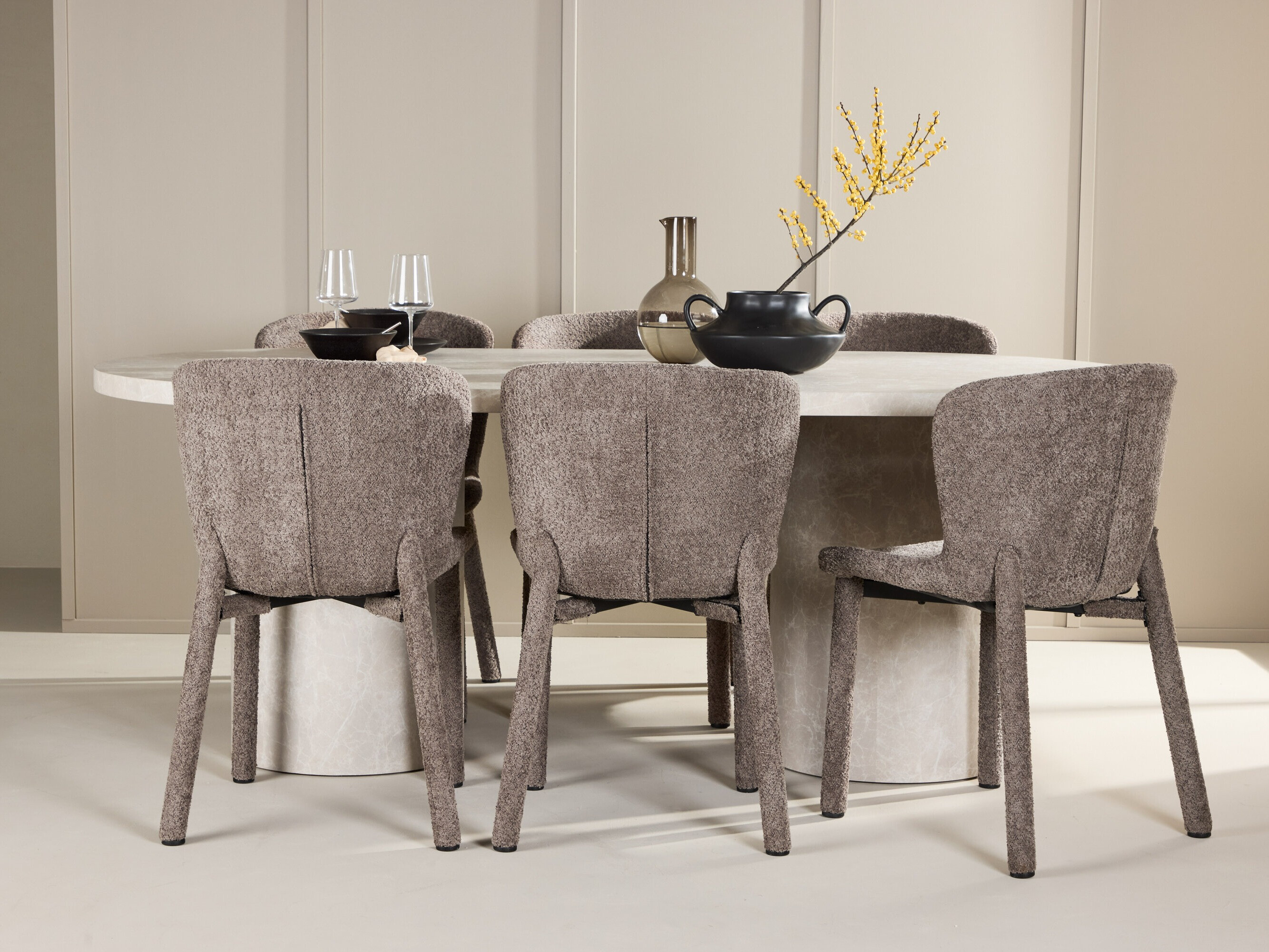 Blagovaonski set Dallas 4969 (Smeđa)