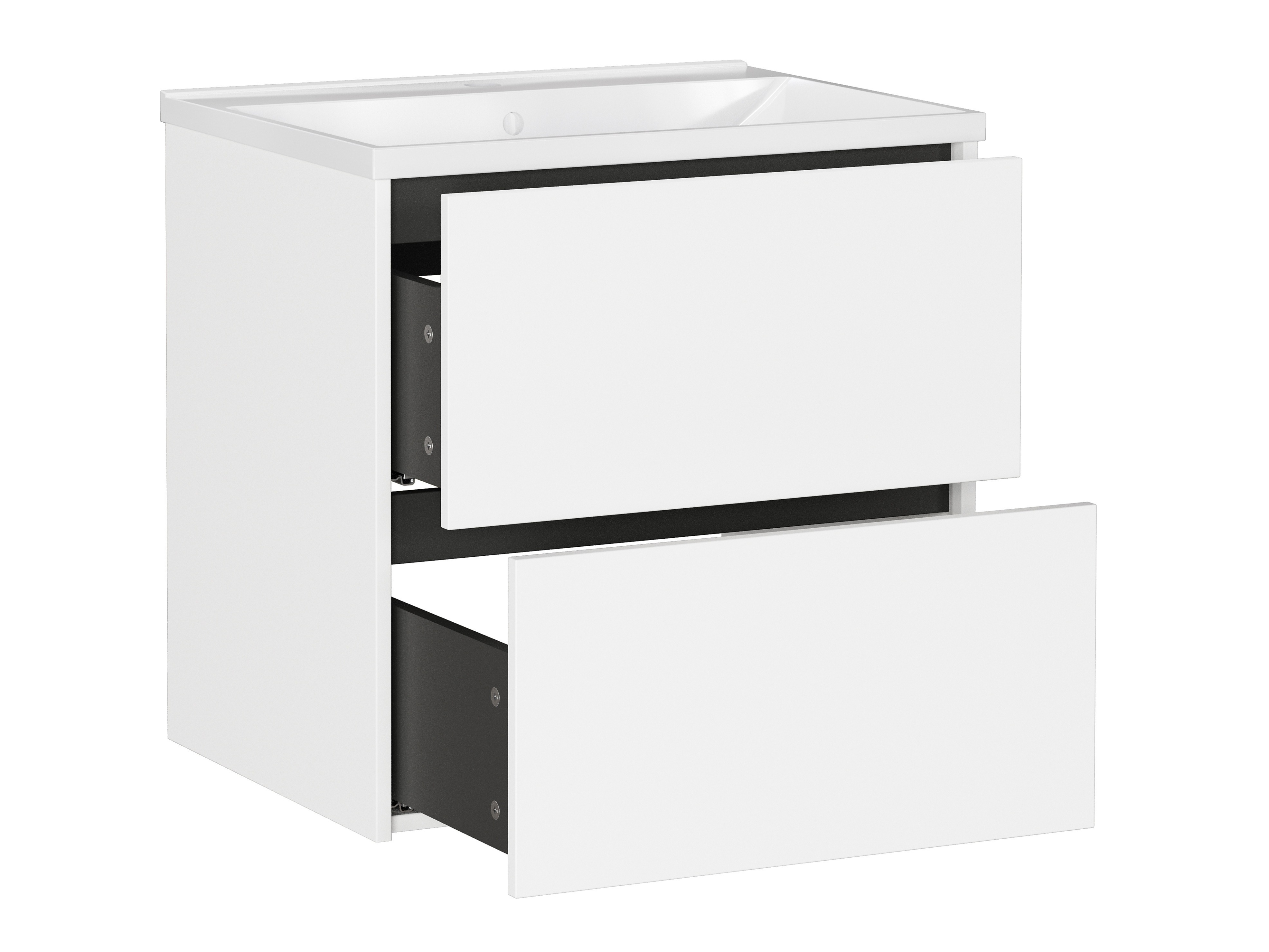 Zidni ormarić za umivaonik Sacramento 522 (Bijela)