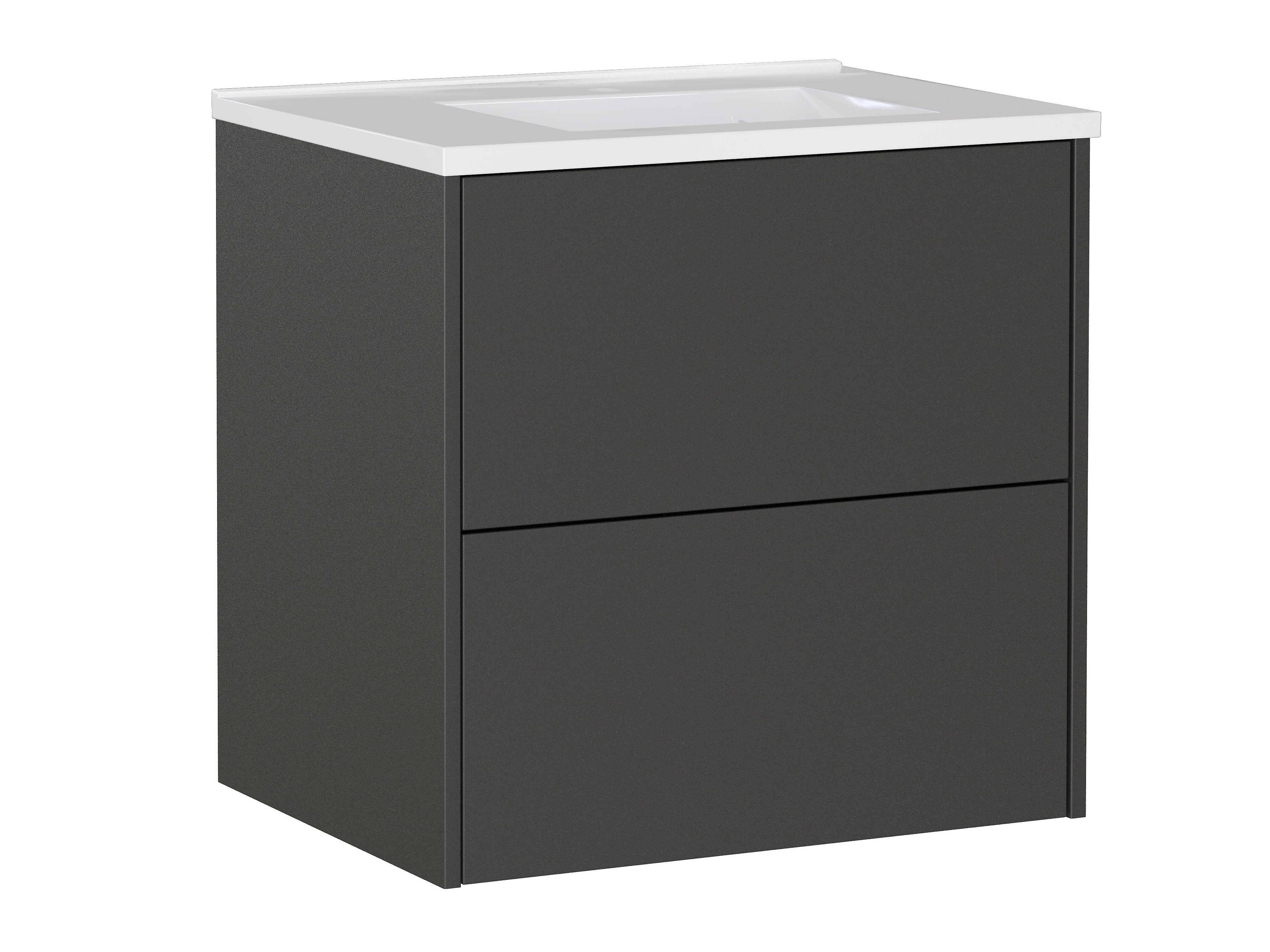 Zidni ormarić za umivaonik Sacramento 522 (Grafit)