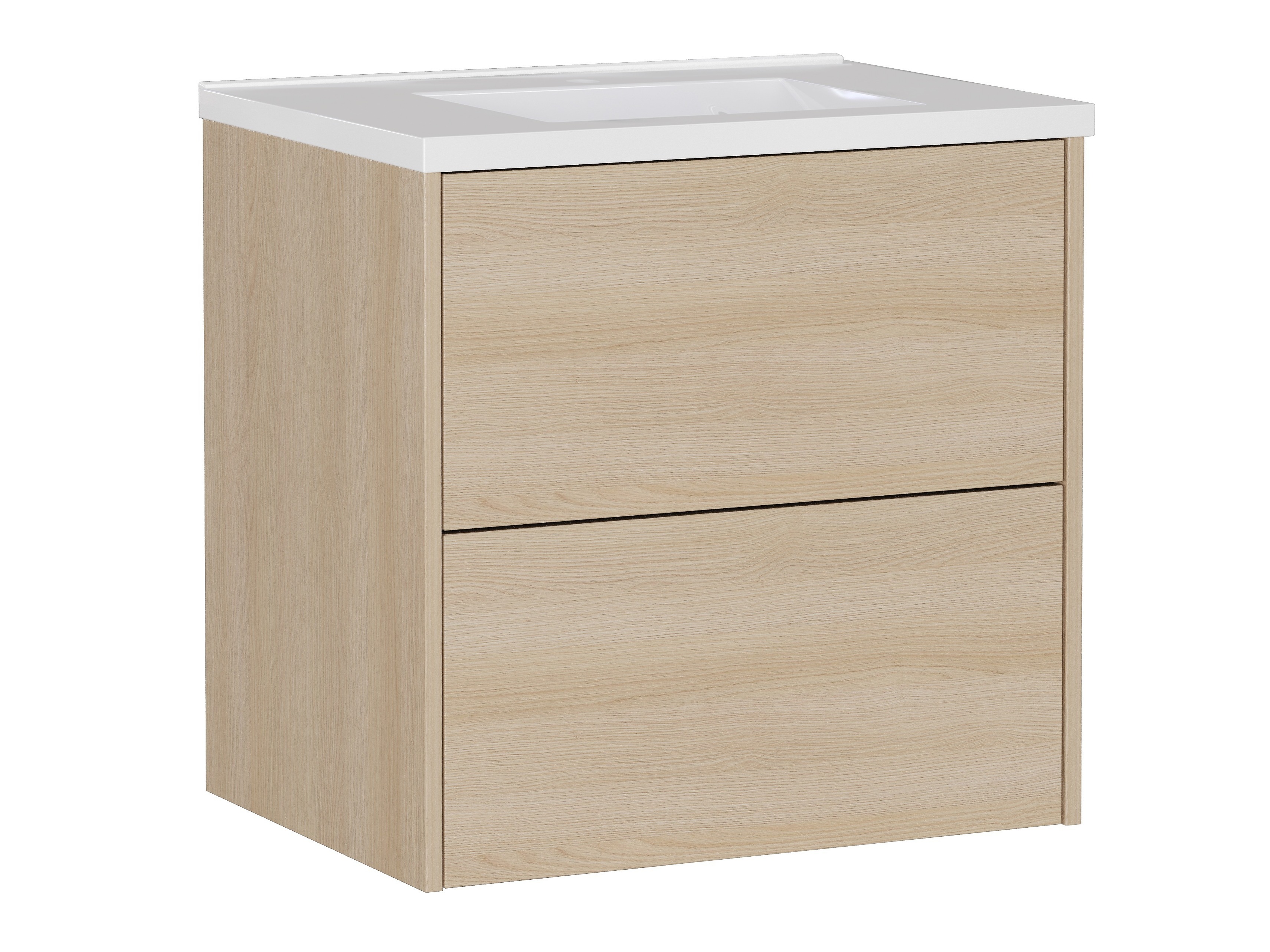 Zidni ormarić za umivaonik Sacramento 522 (Hrast)