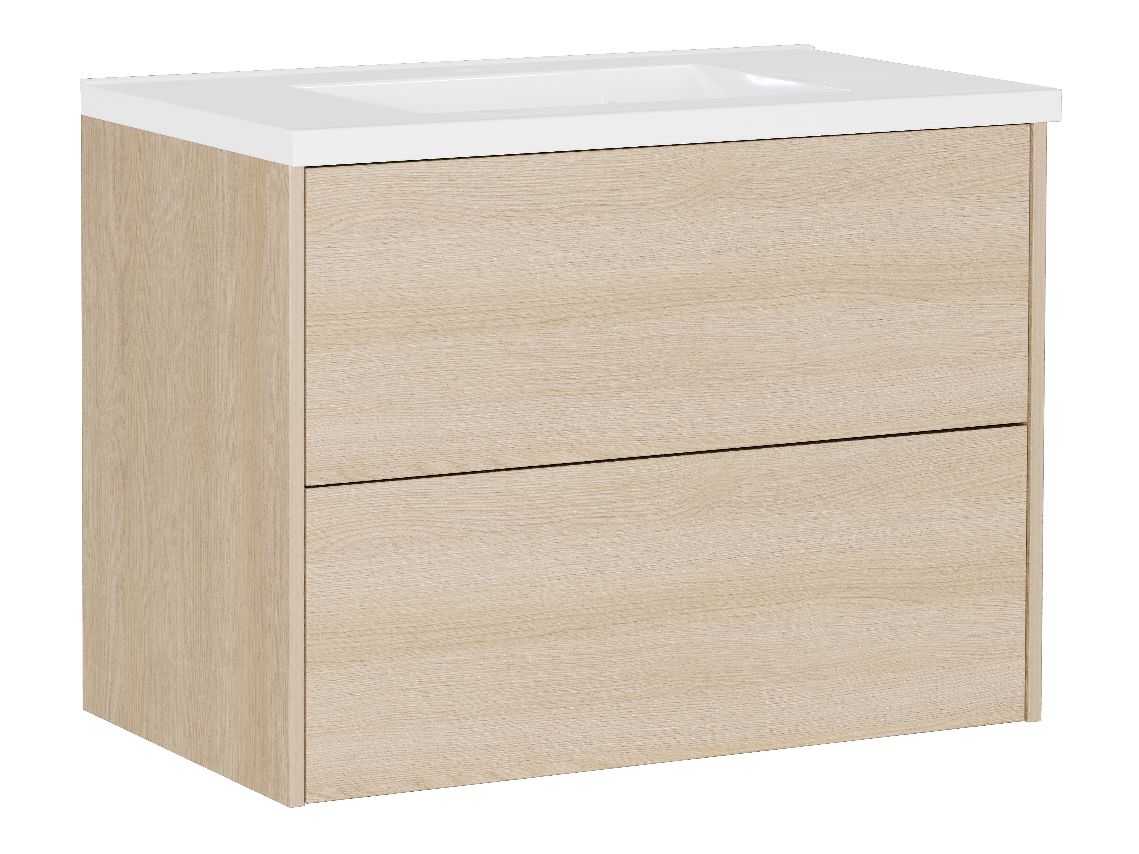 Zidni ormarić za umivaonik Sacramento 523 (Hrast)