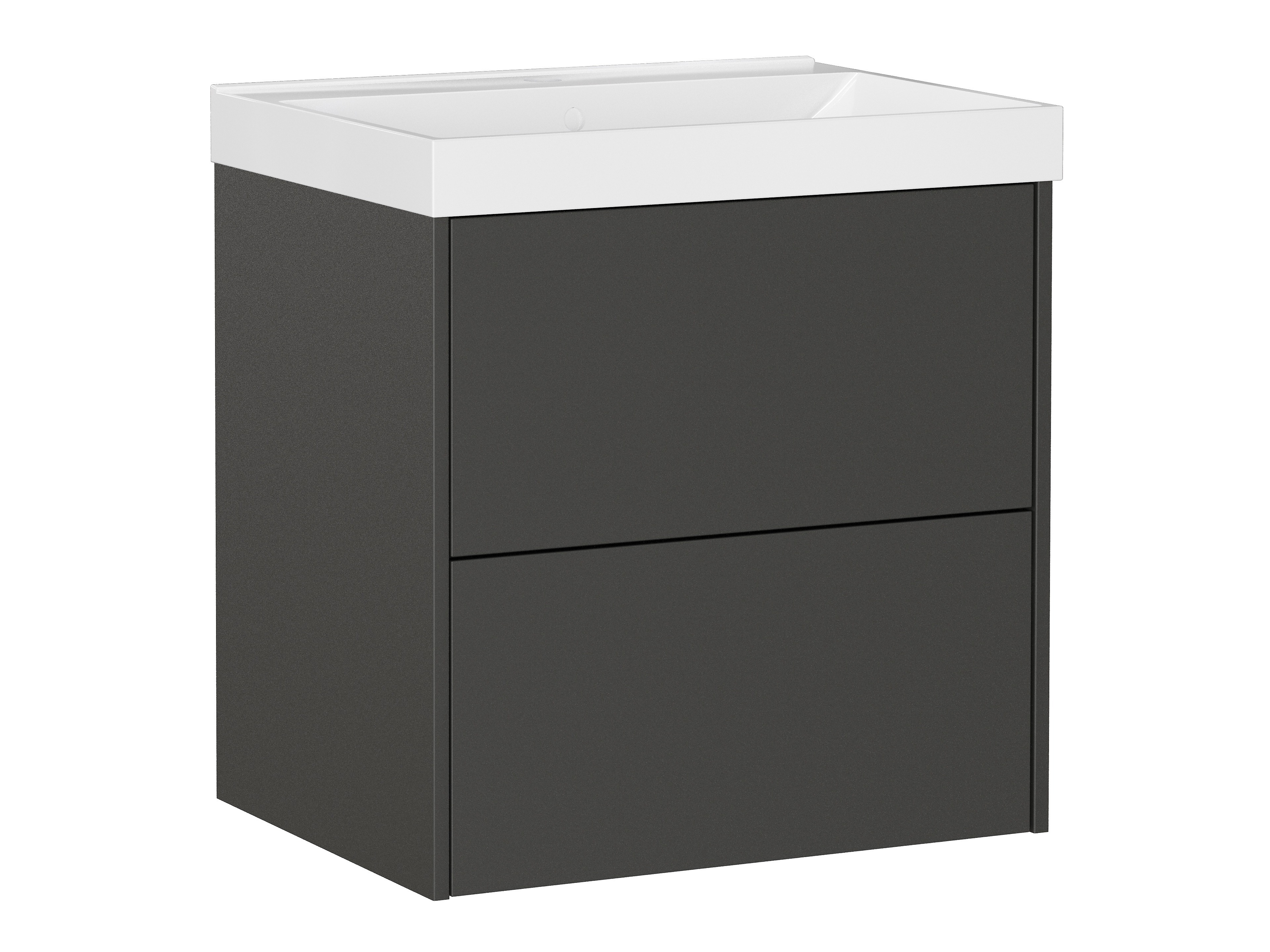 Zidni ormarić za umivaonik Sacramento 524 (Grafit)