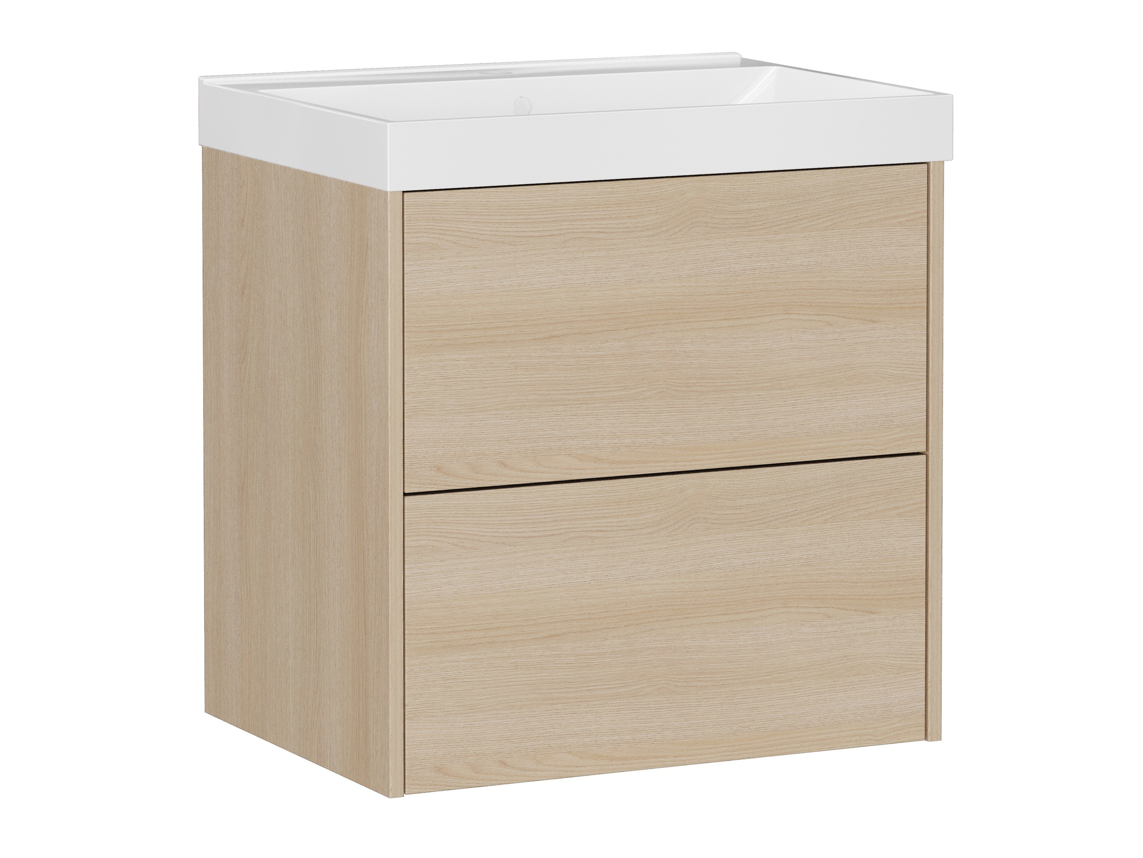 Zidni ormarić za umivaonik Sacramento 524 (Hrast)