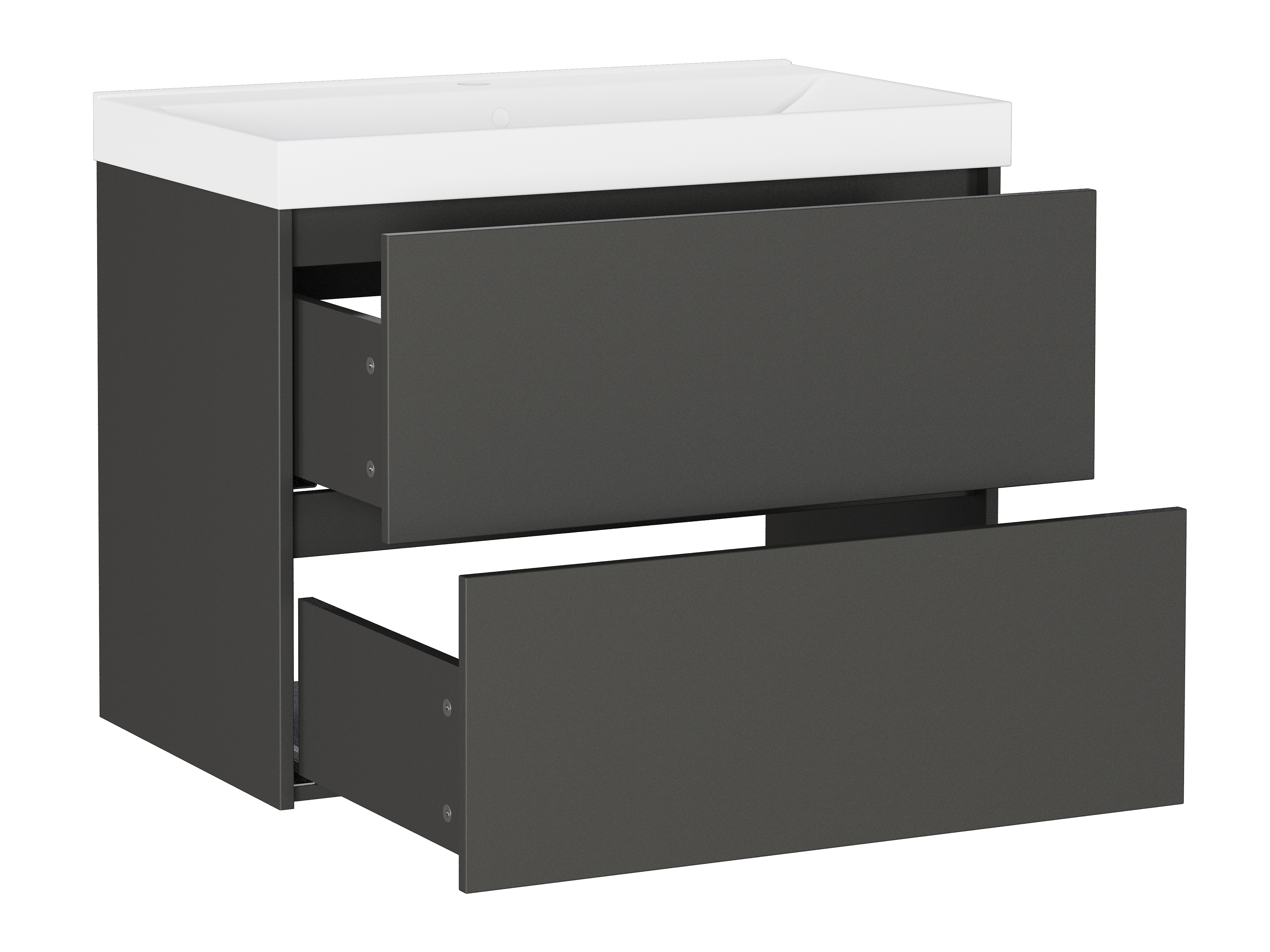 Zidni ormarić za umivaonik Sacramento 525 (Grafit)