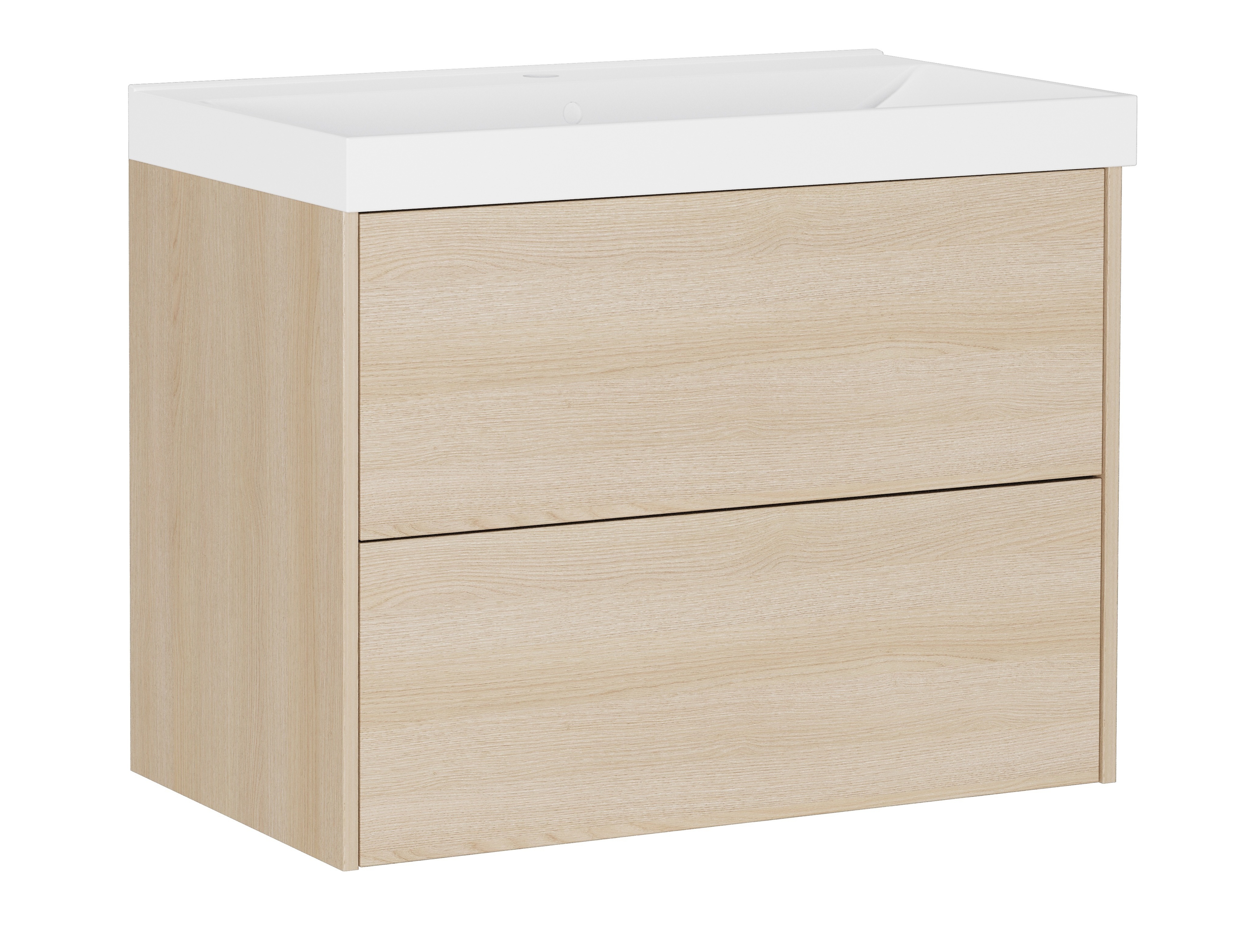 Zidni ormarić za umivaonik Sacramento 525 (Hrast)