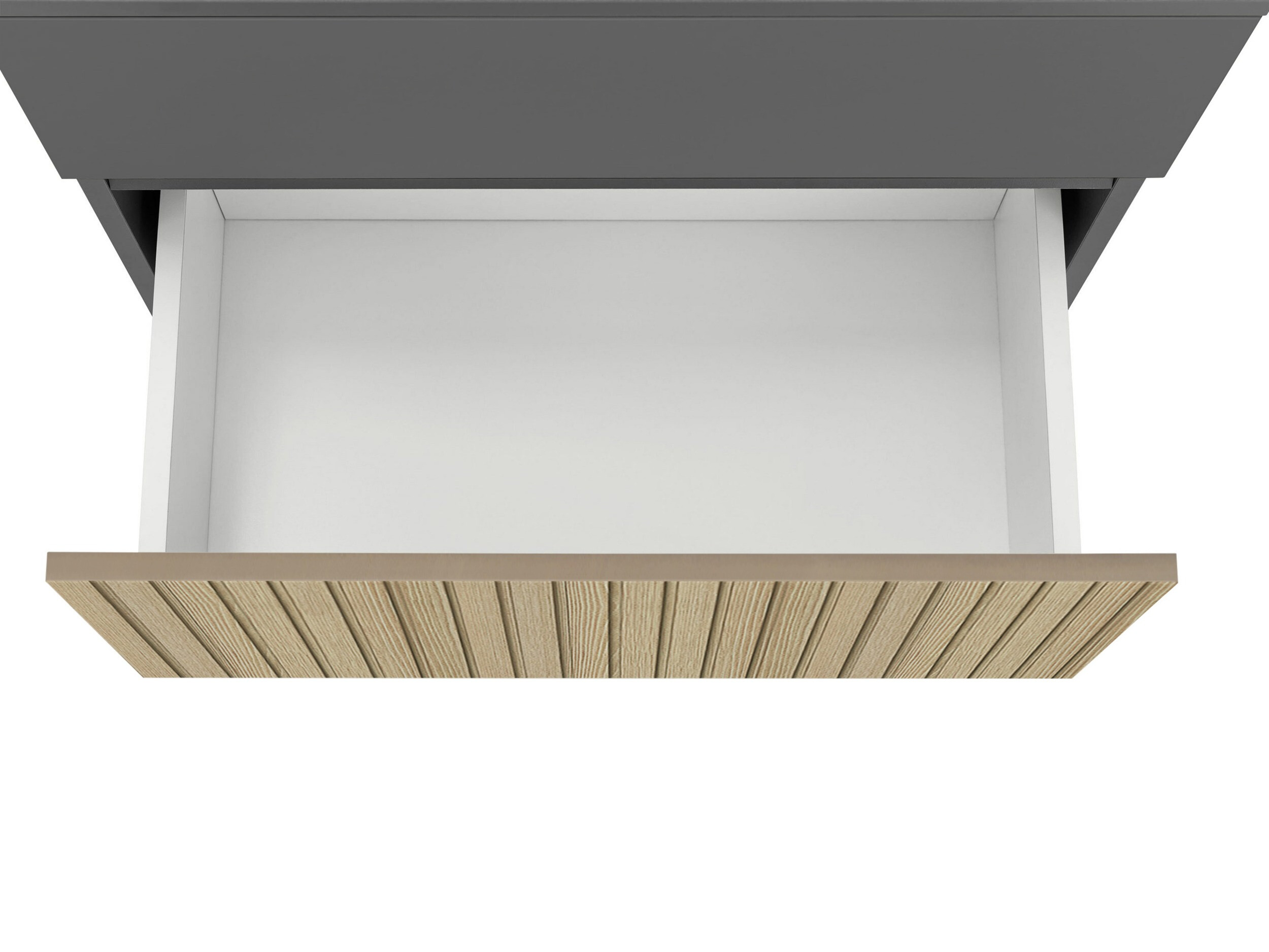 Samostojeći kupaonski ormarić za umivaonik Soncamu 110 (Antracit + Svijetli hrast)