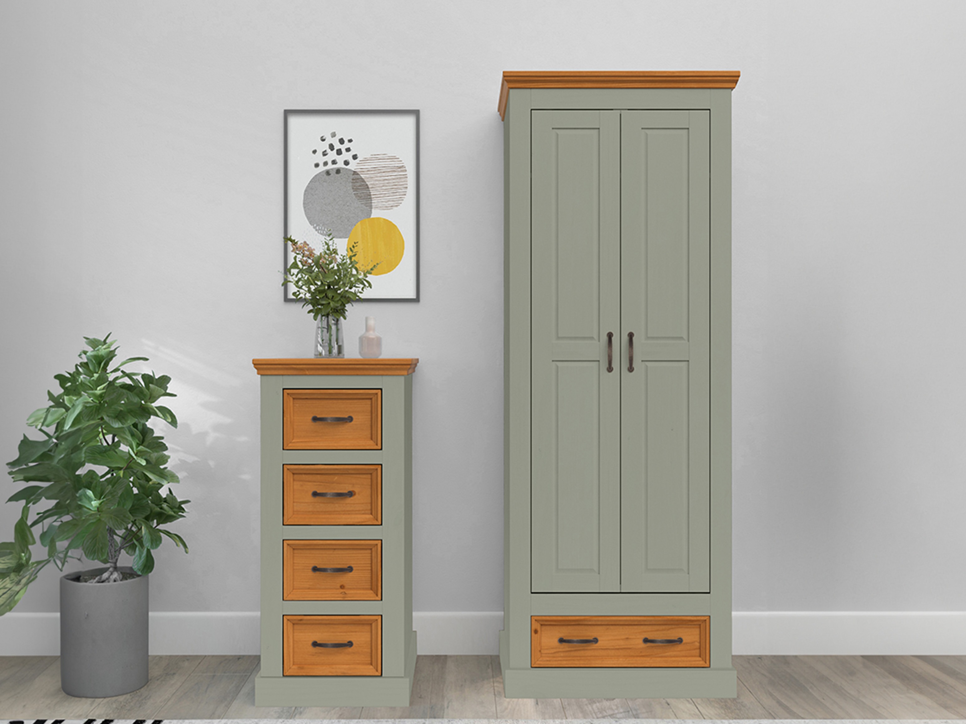 Ormar Tolelio 124 (Zelena + Bor)