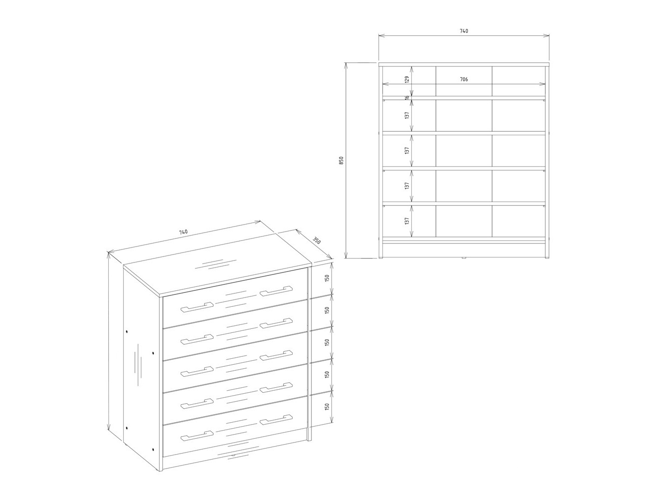 Ormarić za cipele Mandeville 342