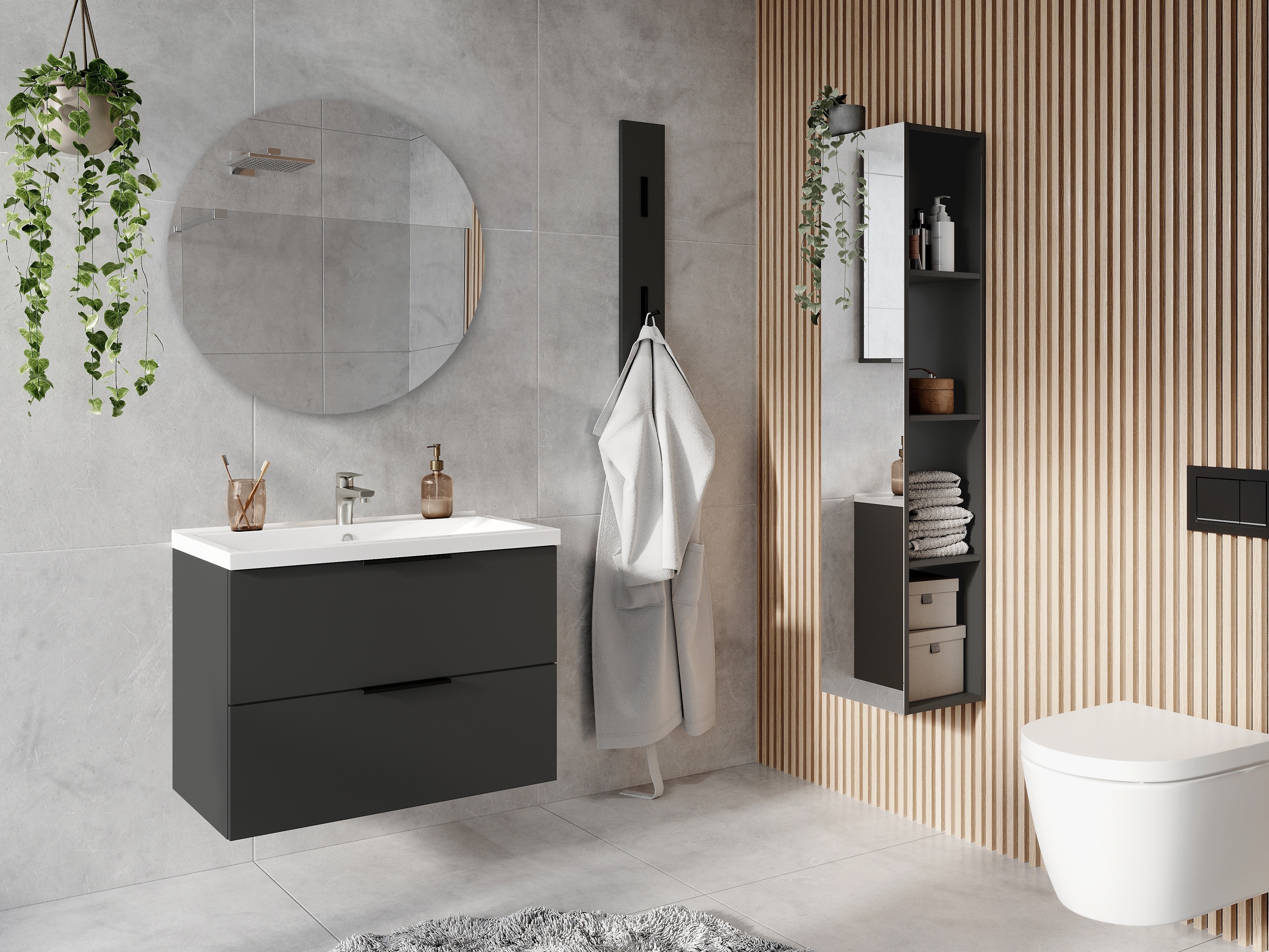 Zidni ormarić za umivaonik Temeli 110