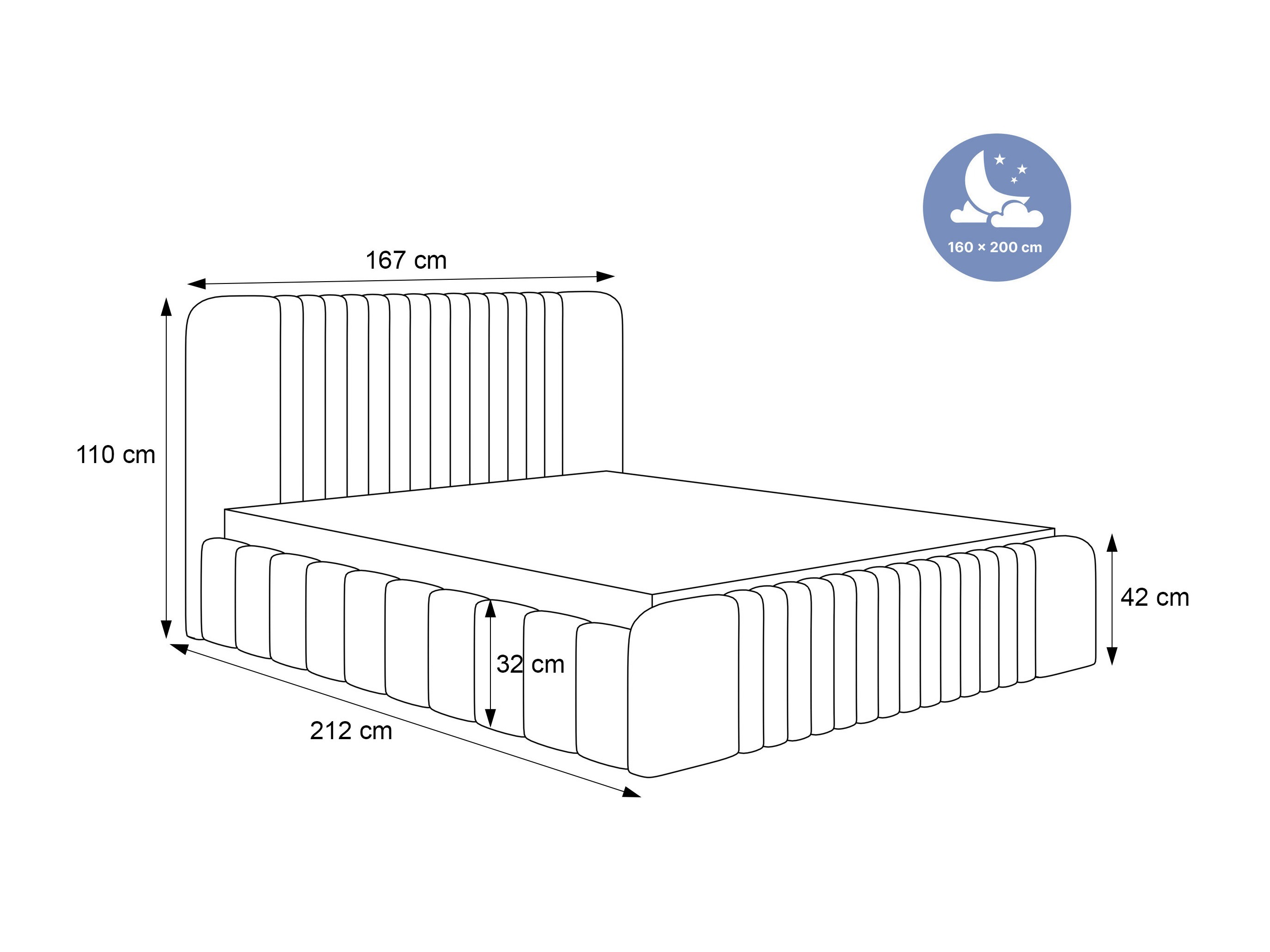 Krevet Hesperia 108 (Cremona 81)