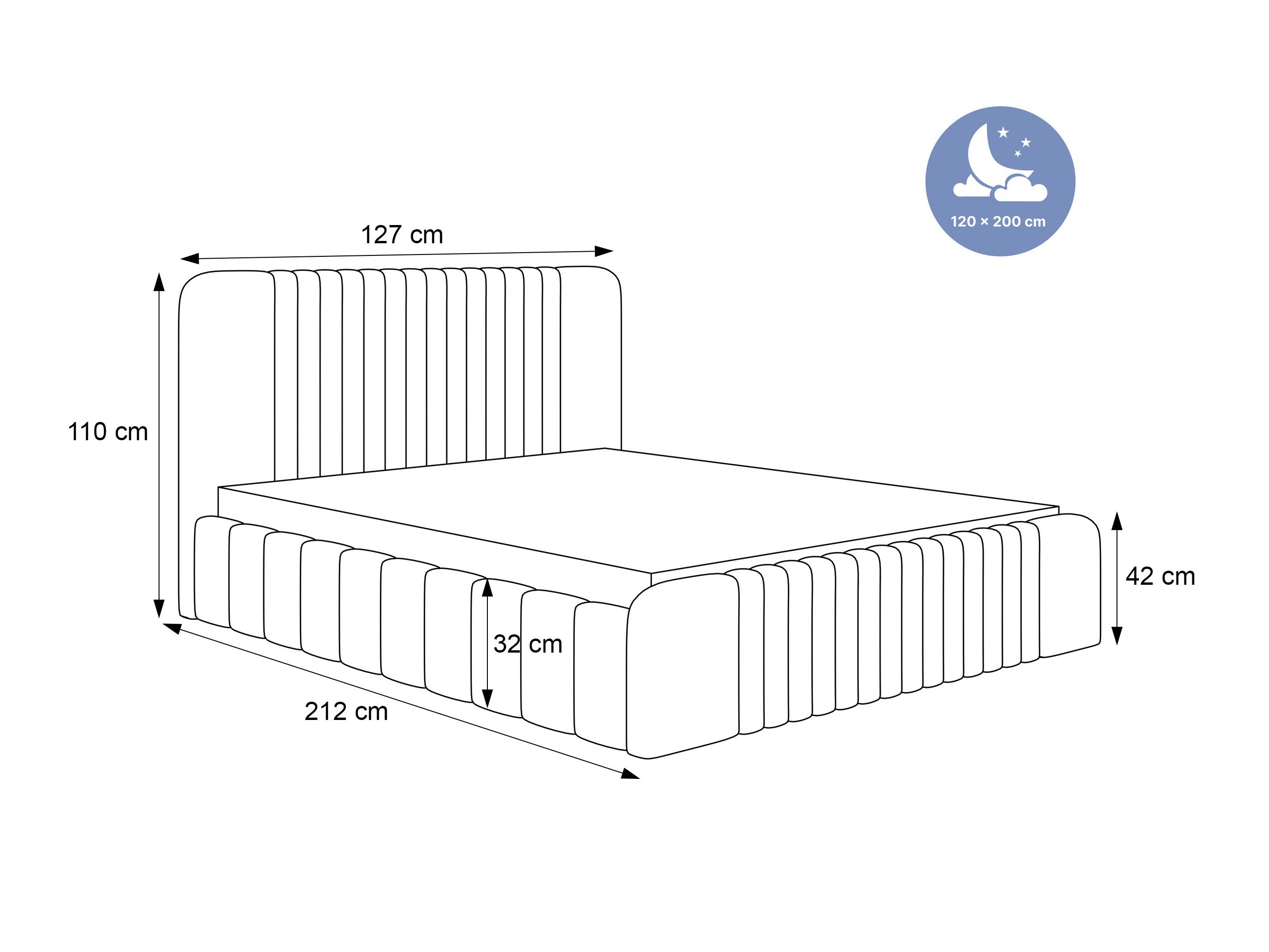 Krevet Hesperia 108 (Perfect Harmony 80)