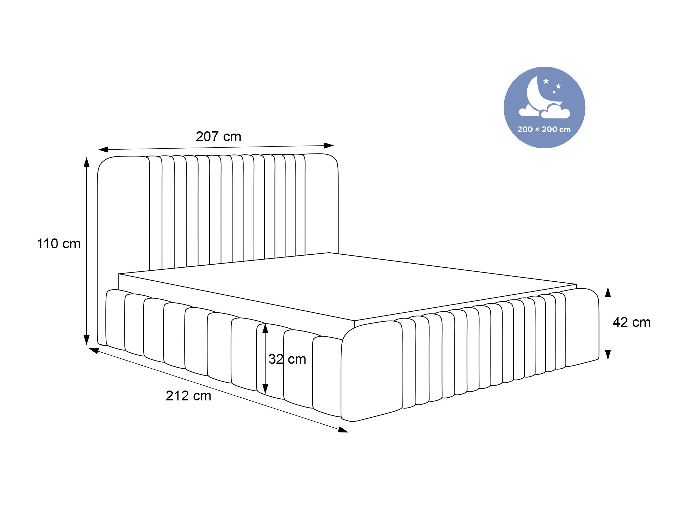 Krevet Hesperia 108 (Perfect Harmony 80)