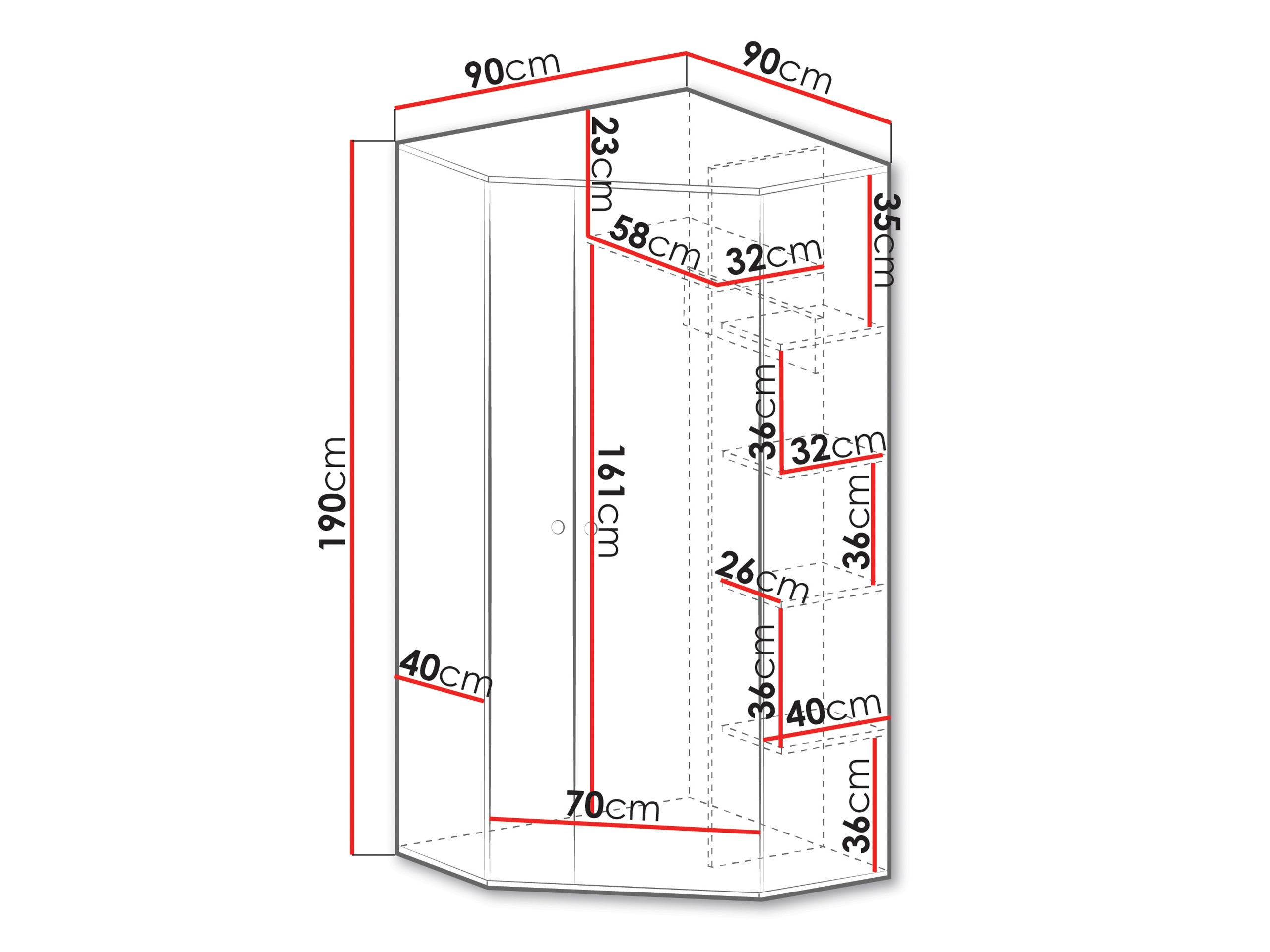 Kutni ormar Tesmonu 101