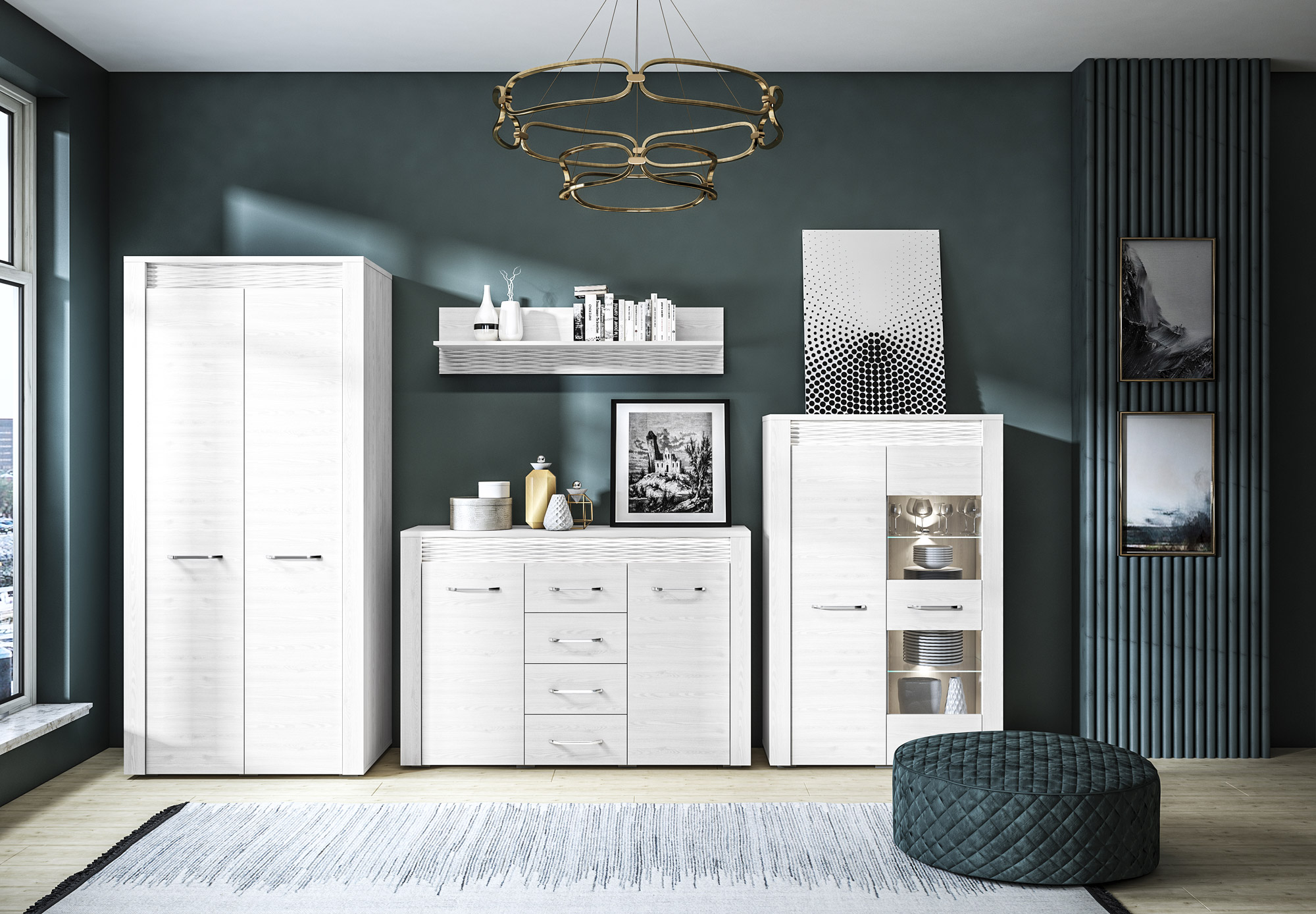 Zidna polica Noleliu 103