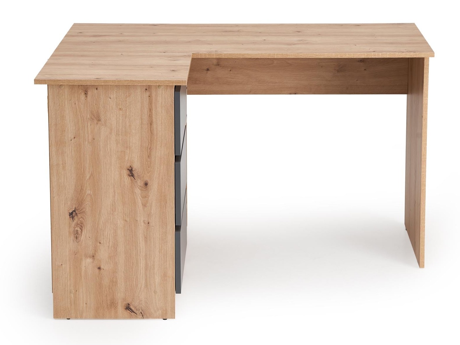 Kutni uredski stol Houston 1950 (Grafit + Hrast Artisan)