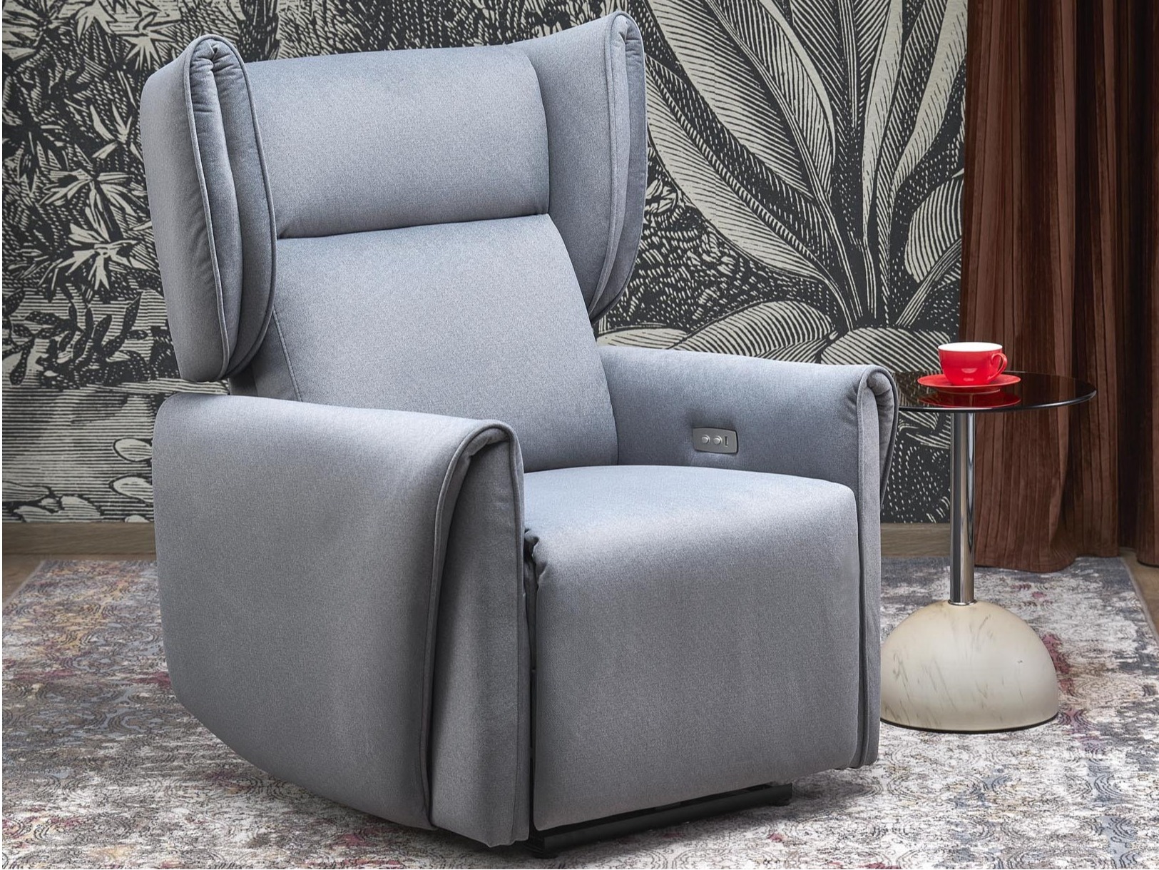 Podesiva fotelja Houston 1978 (Siva)