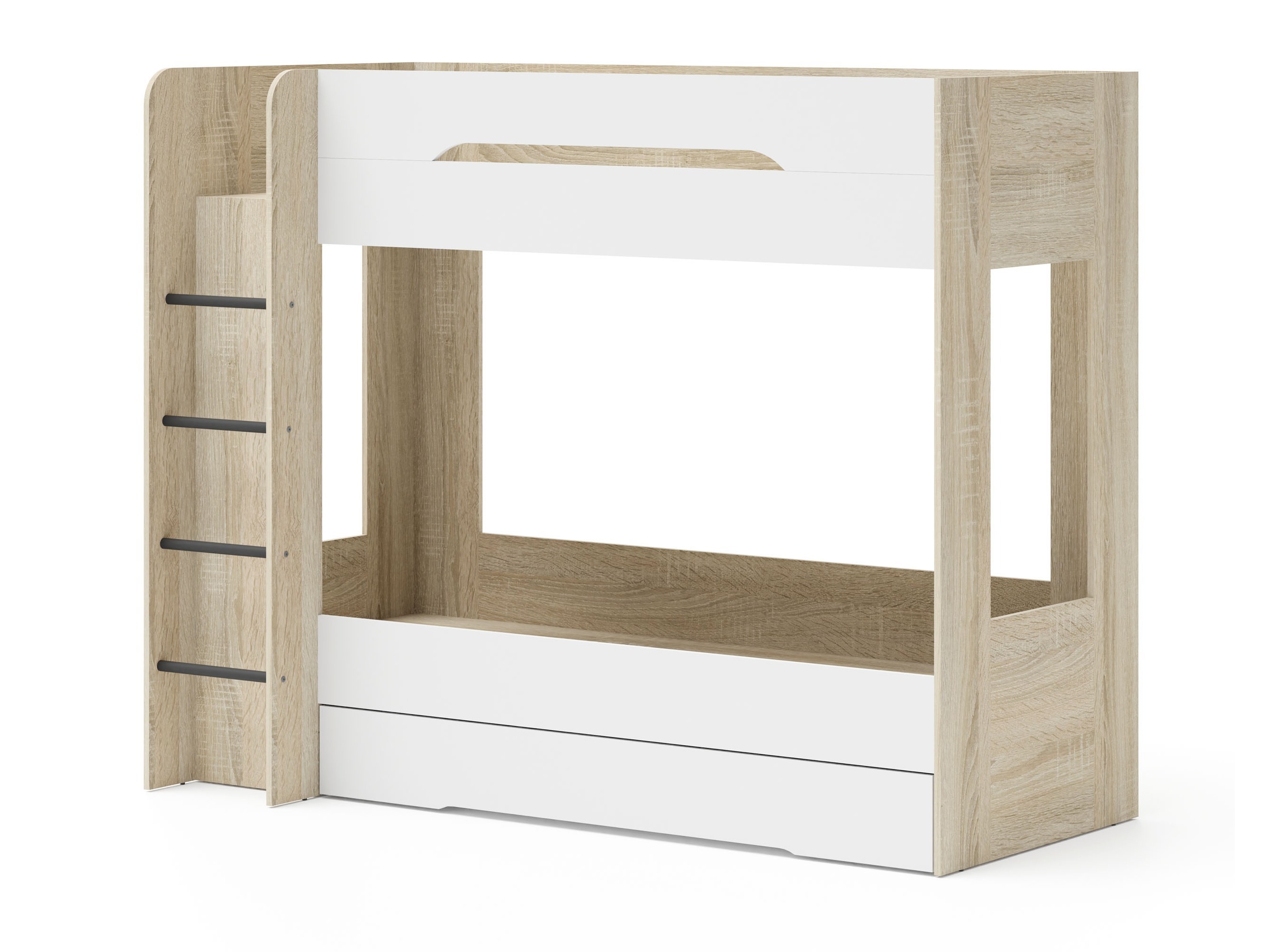 Set za dječju sobu Elitenu 105 (Sonoma hrast + Bijela)