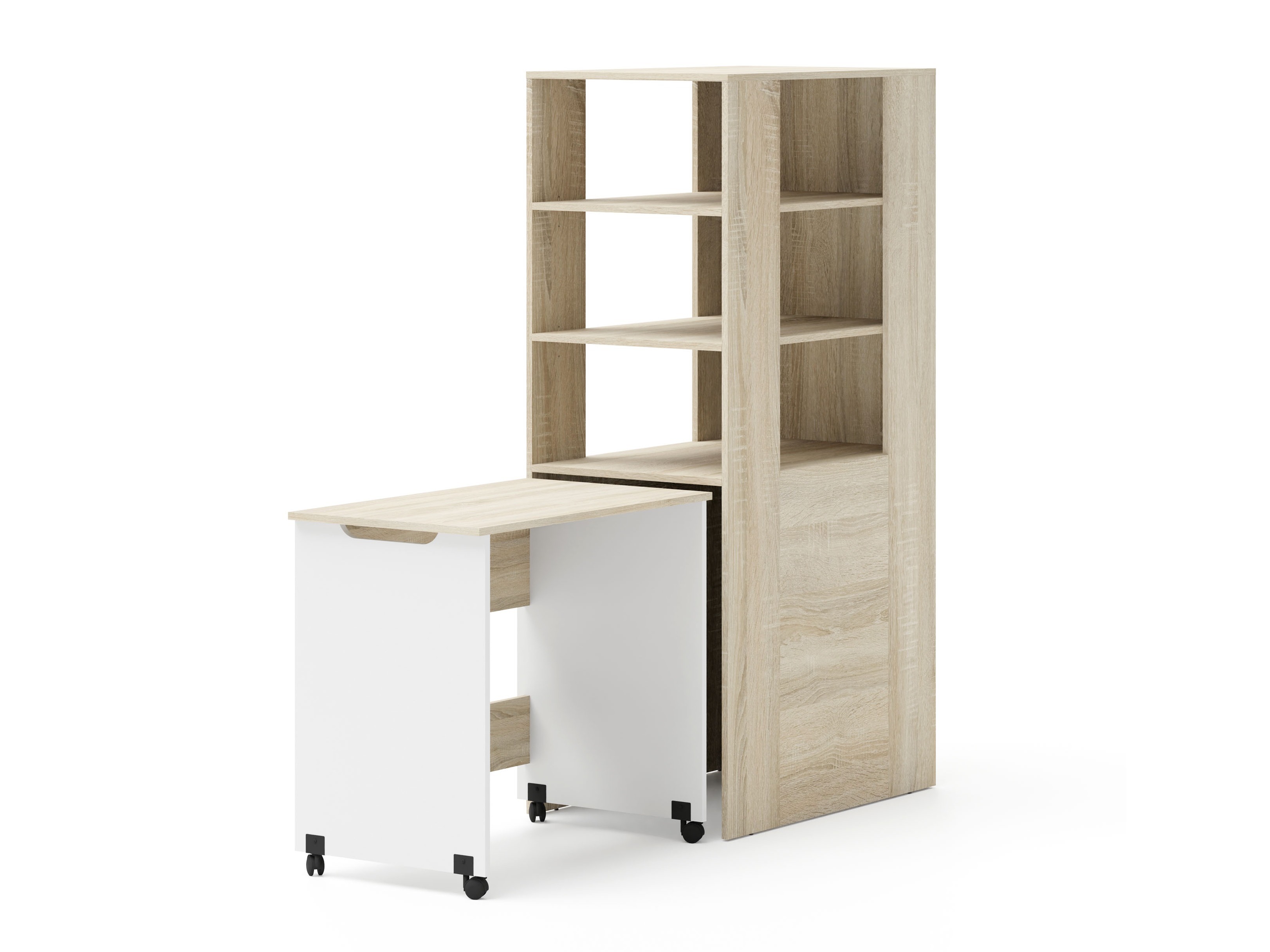 Set za dječju sobu Elitenu 105 (Sonoma hrast + Bijela)