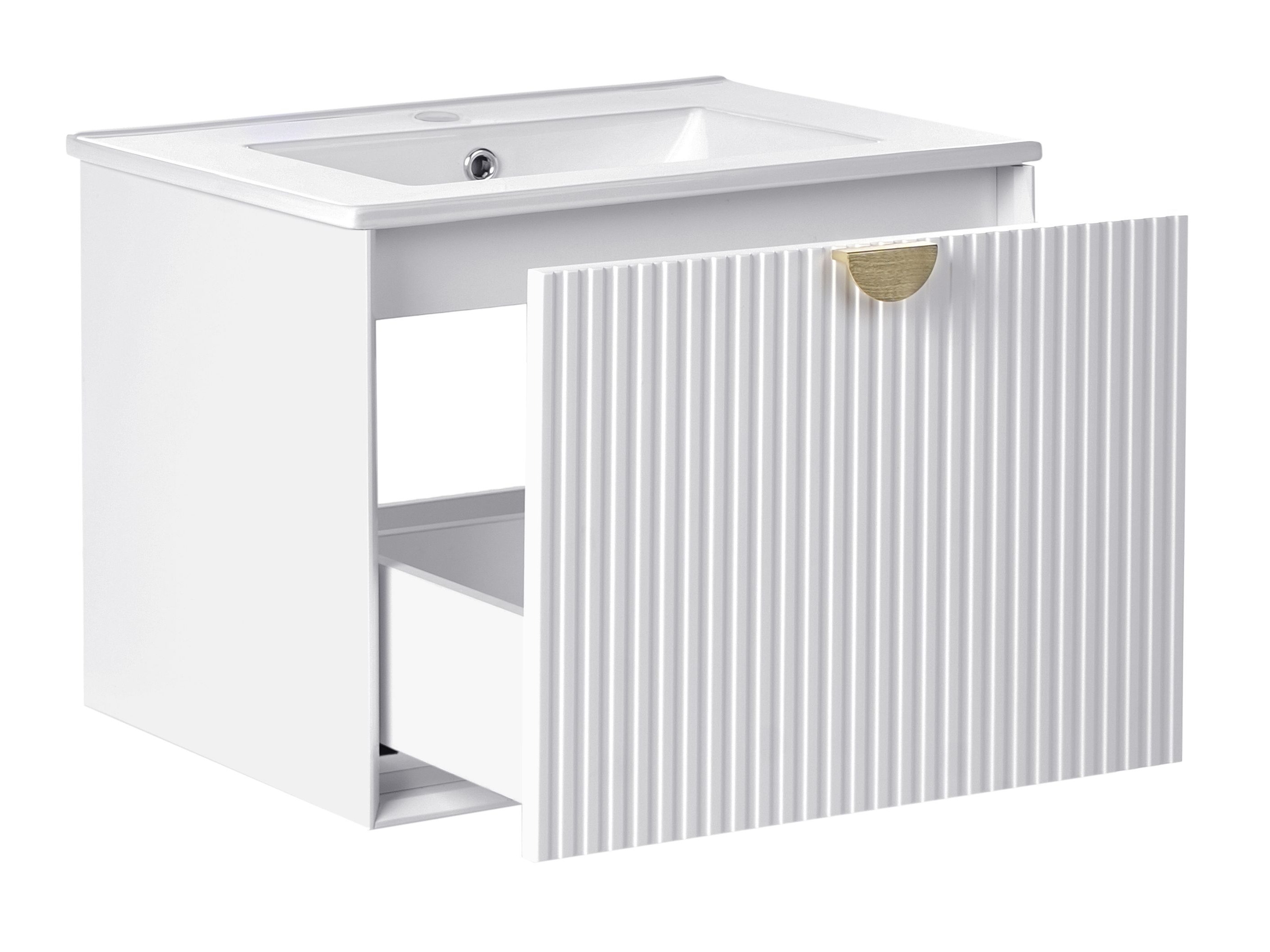 Zidni ormarić za umivaonik Berwyn 2870 (Bijela)