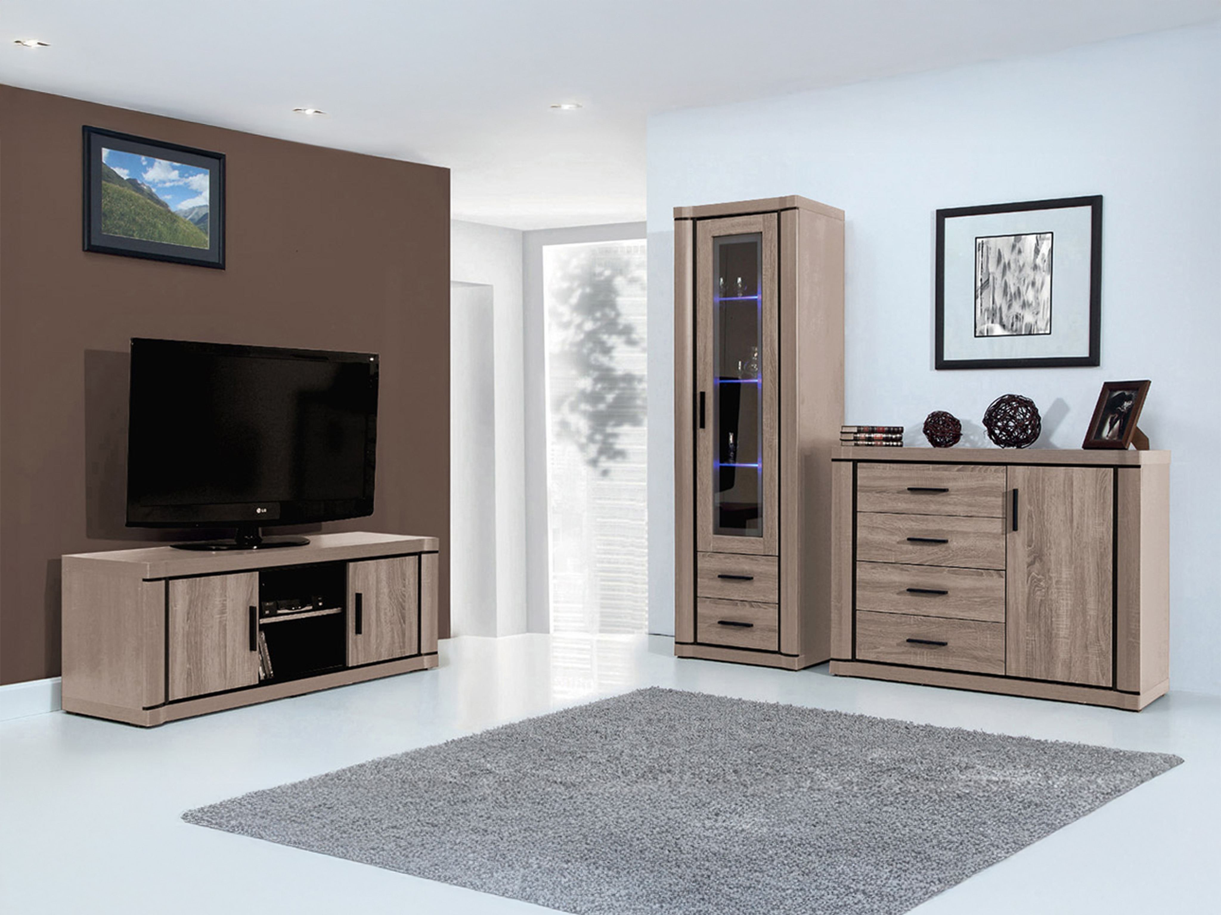 Komoda Lorelie 102 (Tartuf hrast)