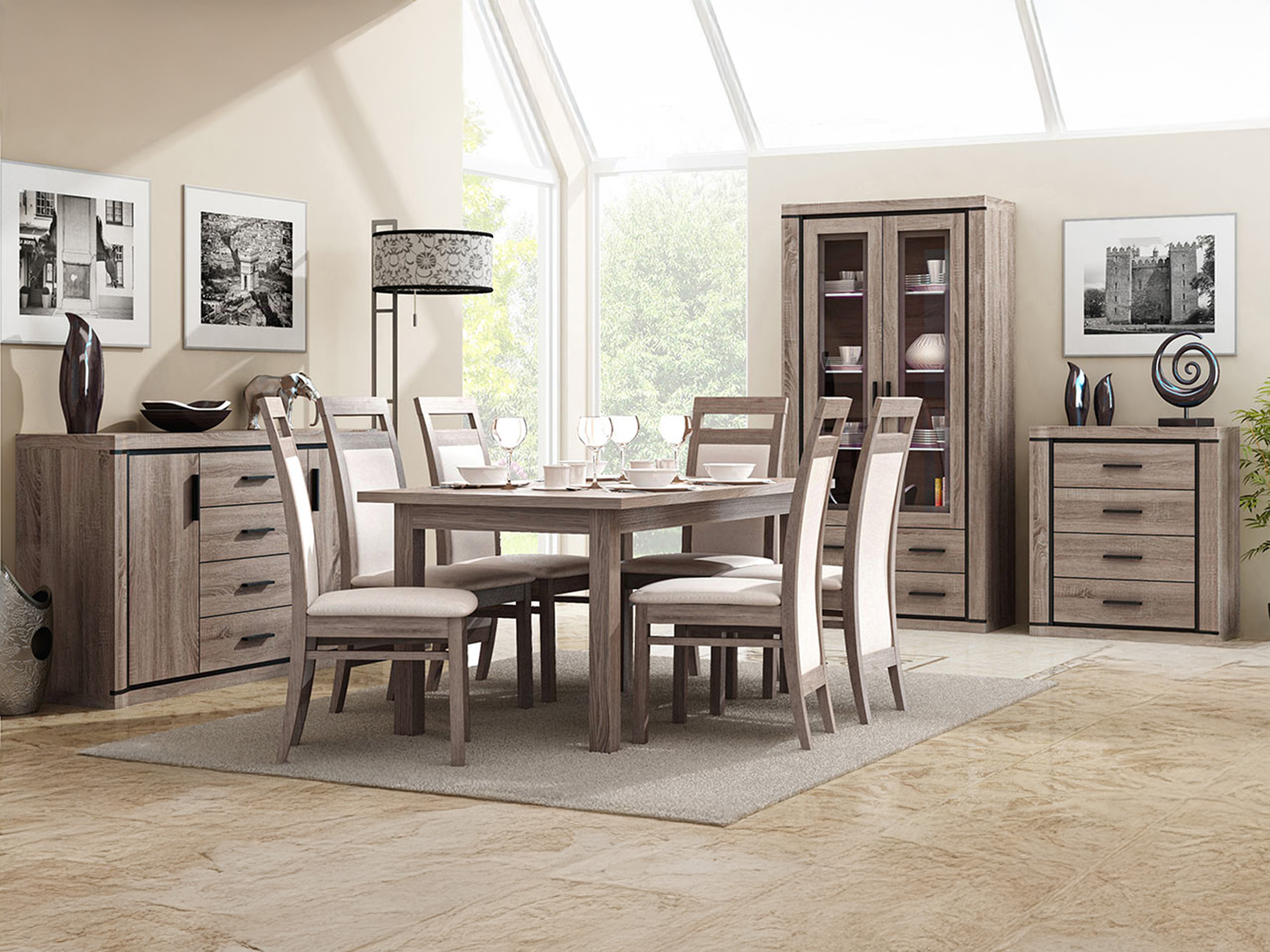 Komoda Lorelie 104 (Tartuf hrast)