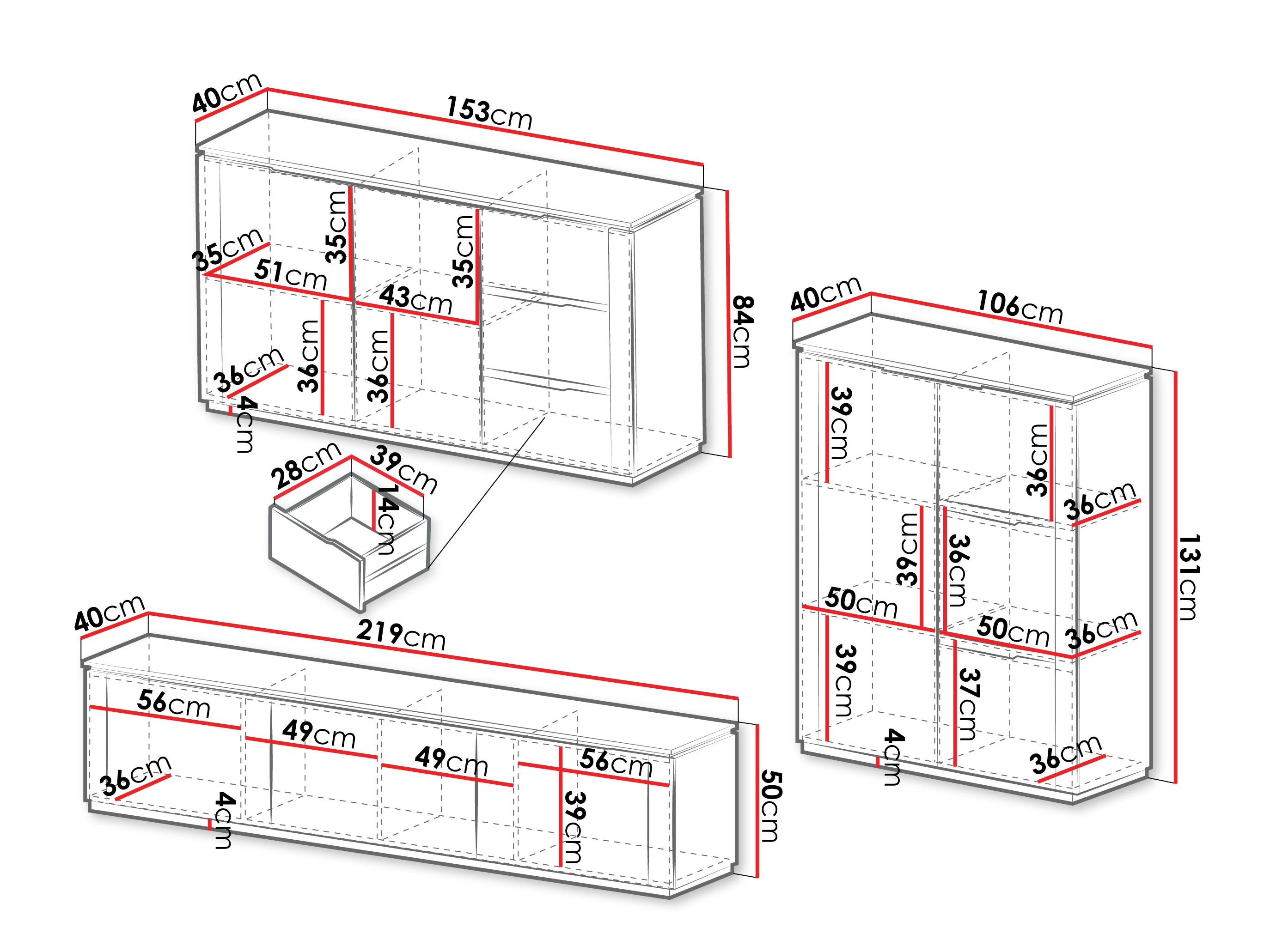 Set za dnevni boravak Comfivo Elivelo 104