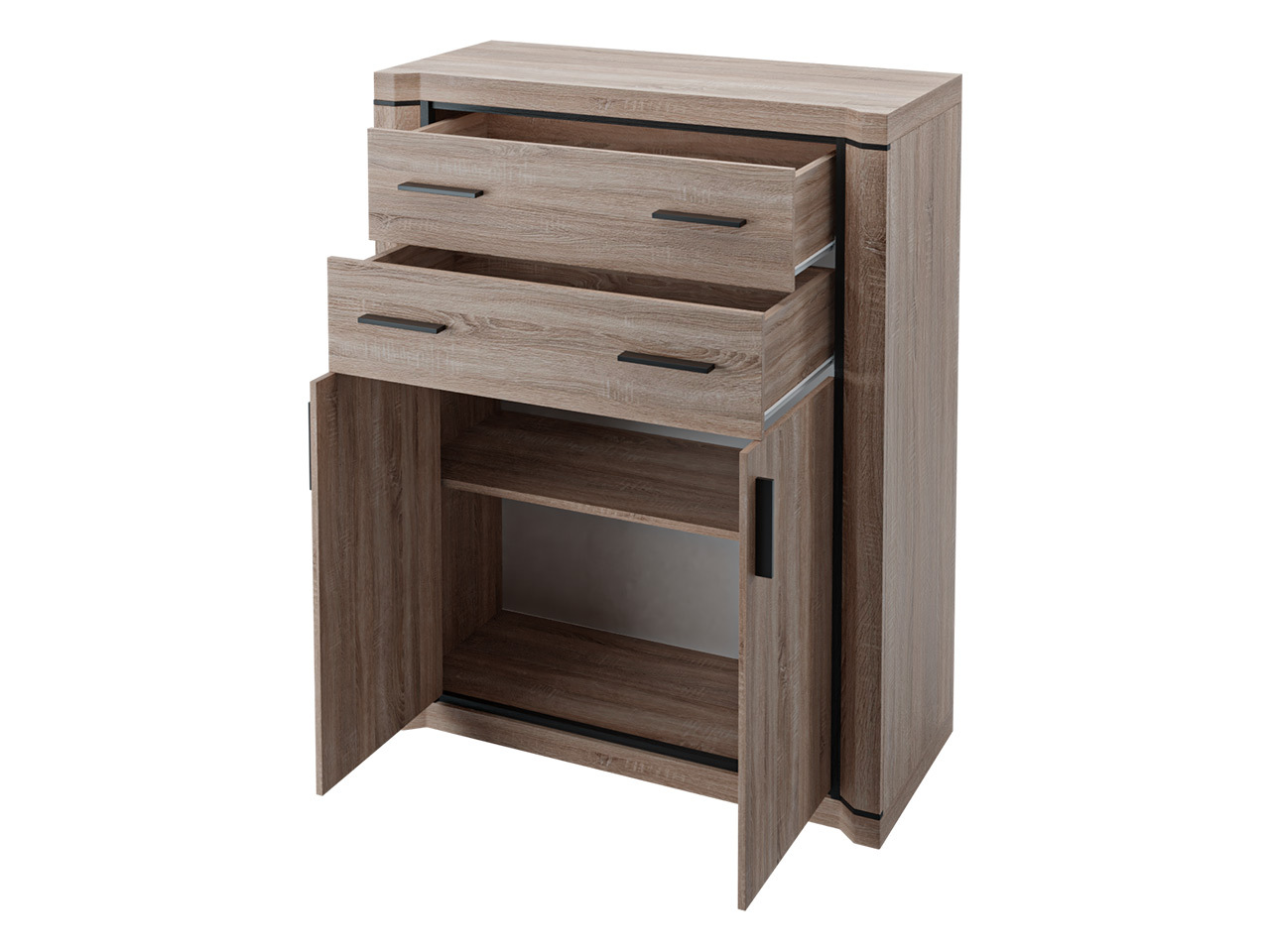 Set za dnevni boravak Lorelie 124 (Tartuf hrast)