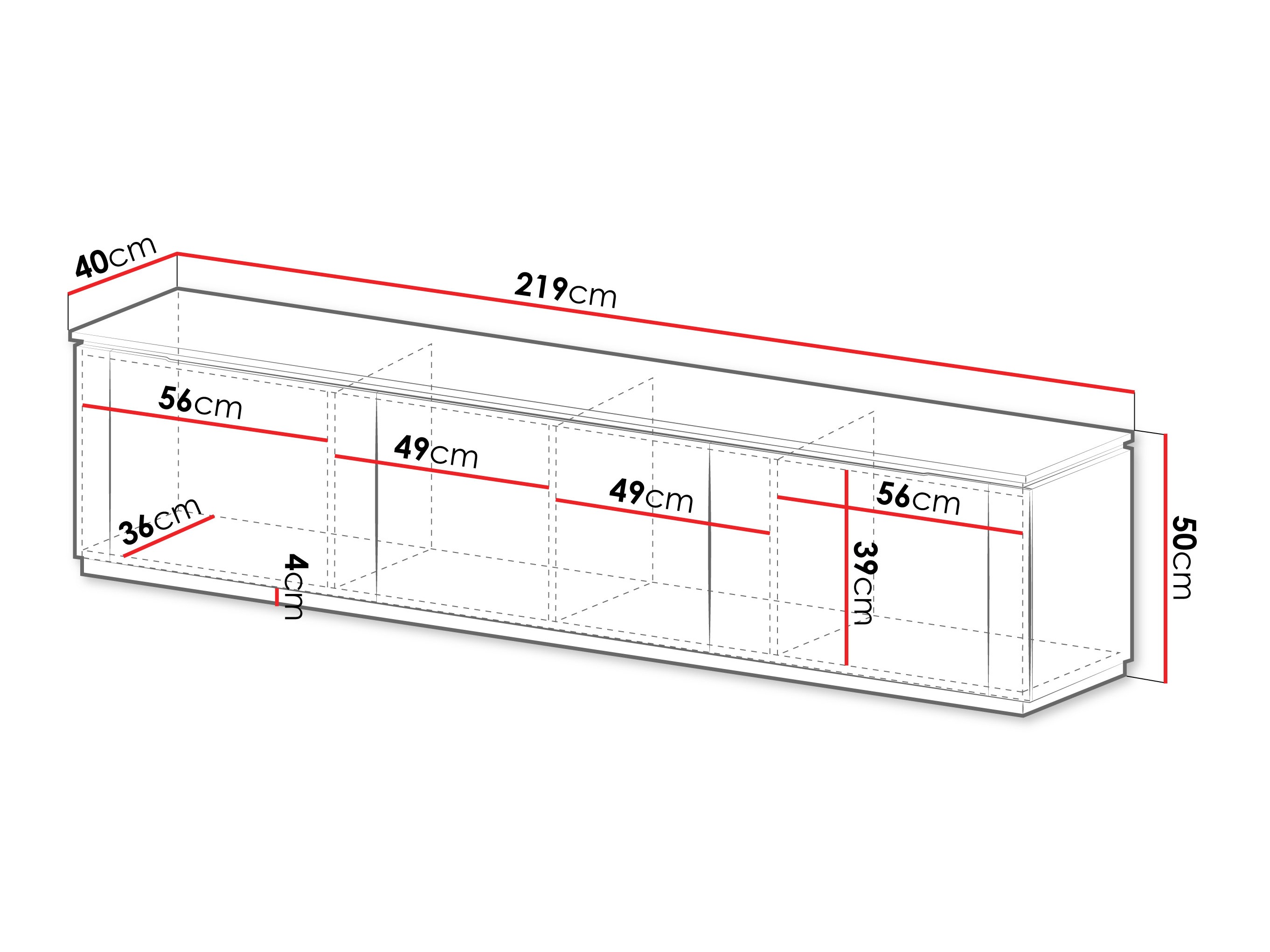 TV stol Comfivo Ovitas