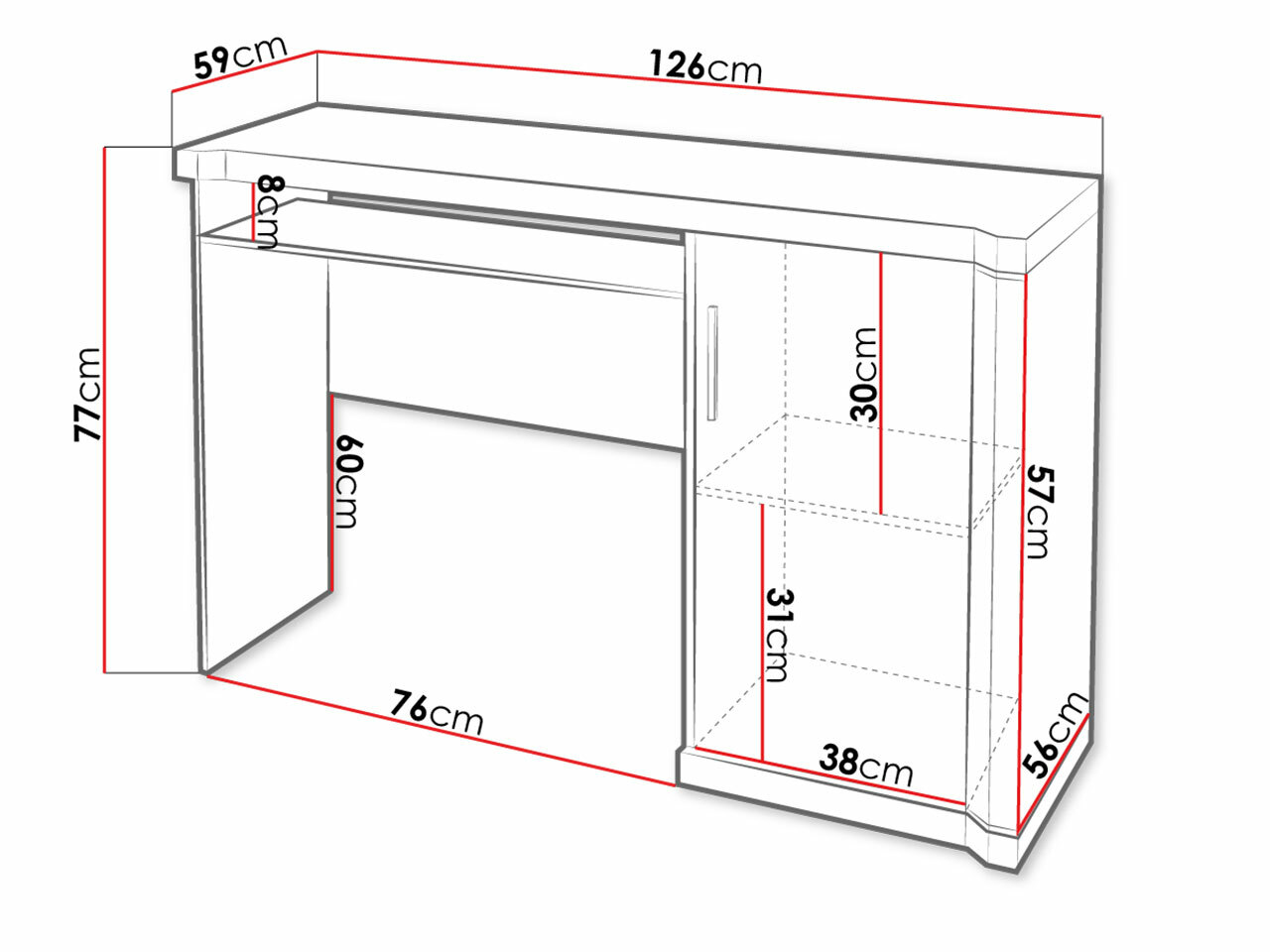Uredski stol Lorelie 112 (Tartuf hrast)