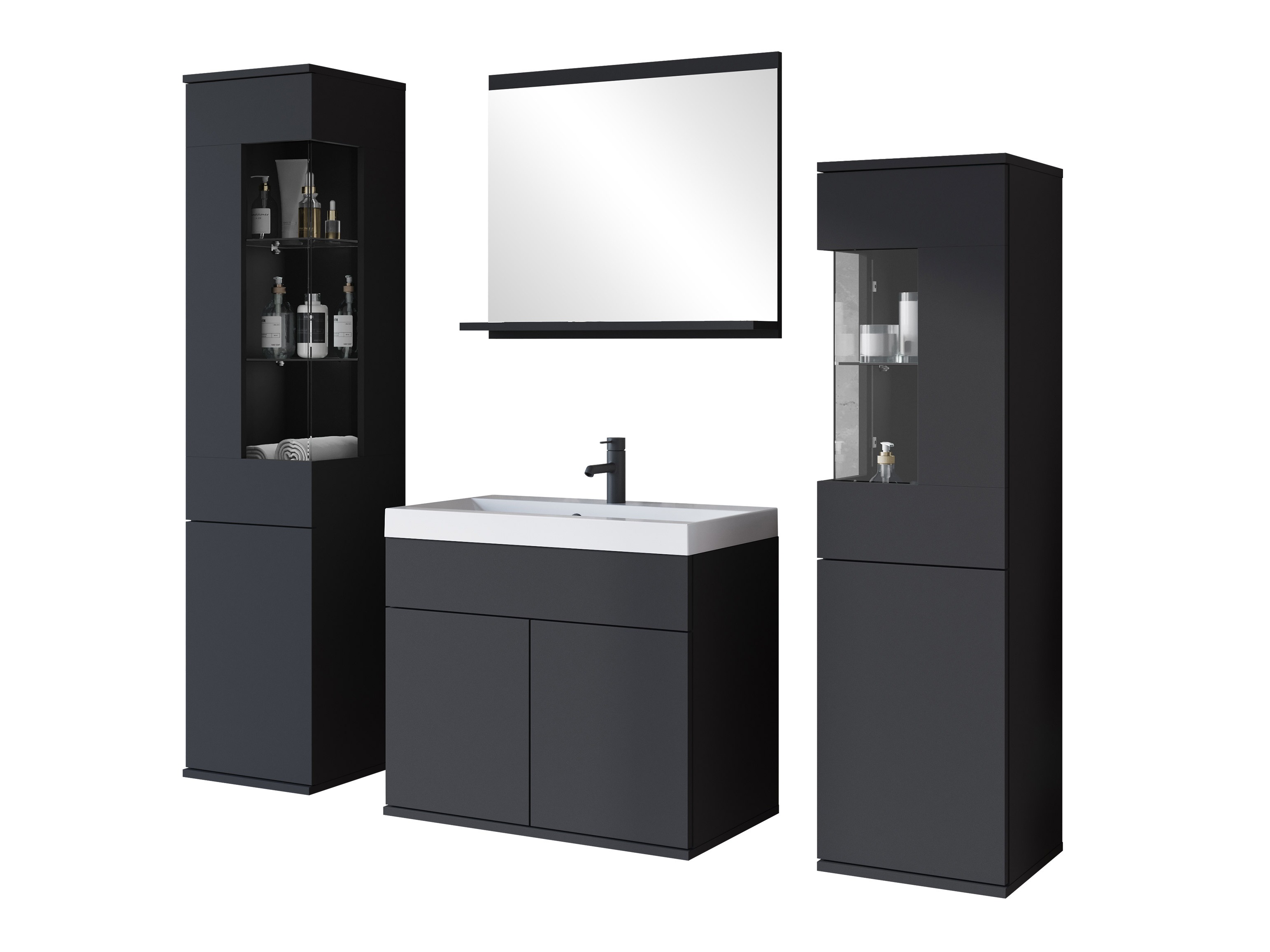 Kupaonski namještaj Sarasota 194 (Grafit)