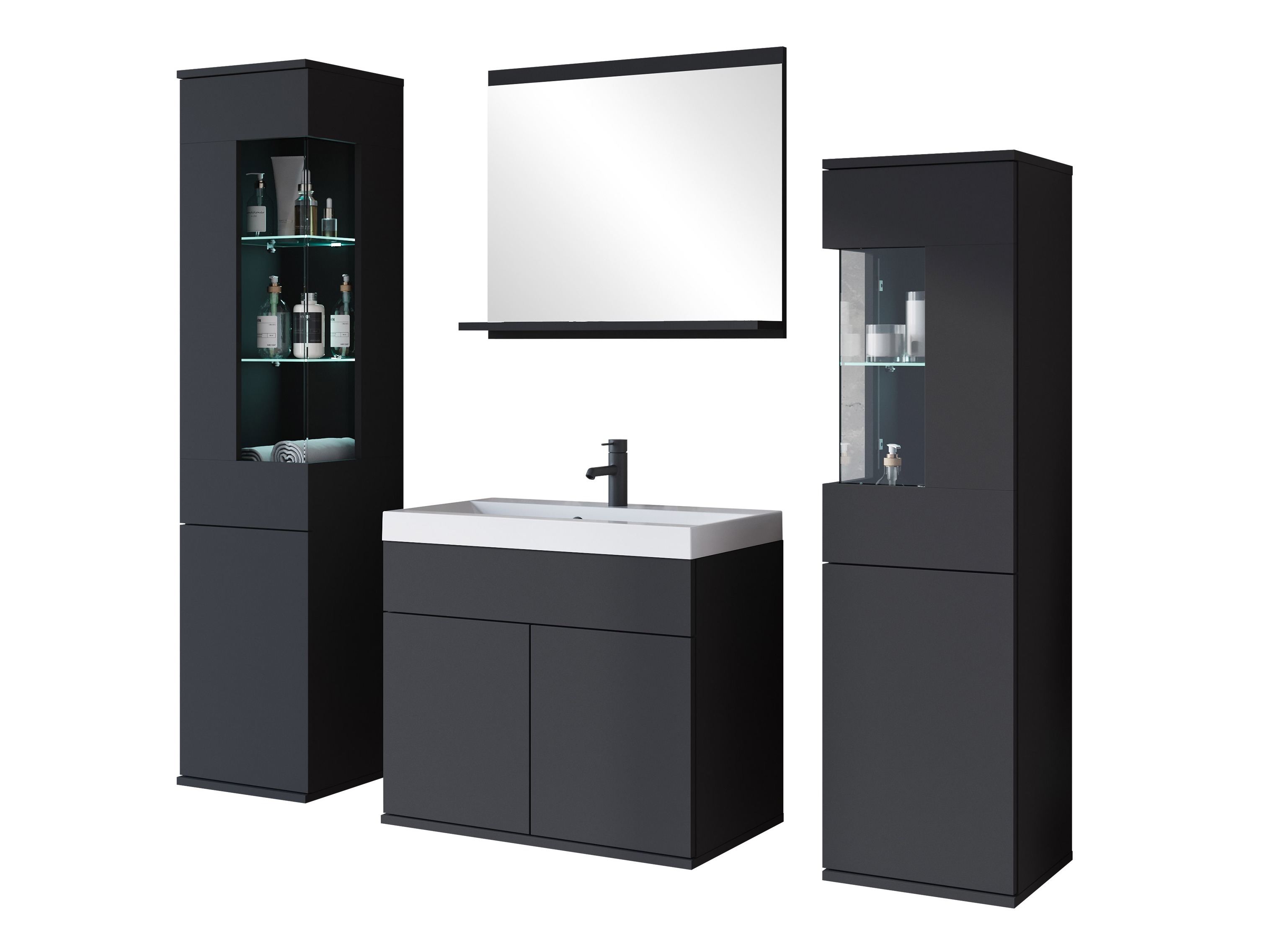 Kupaonski namještaj Sarasota 194 (Grafit)