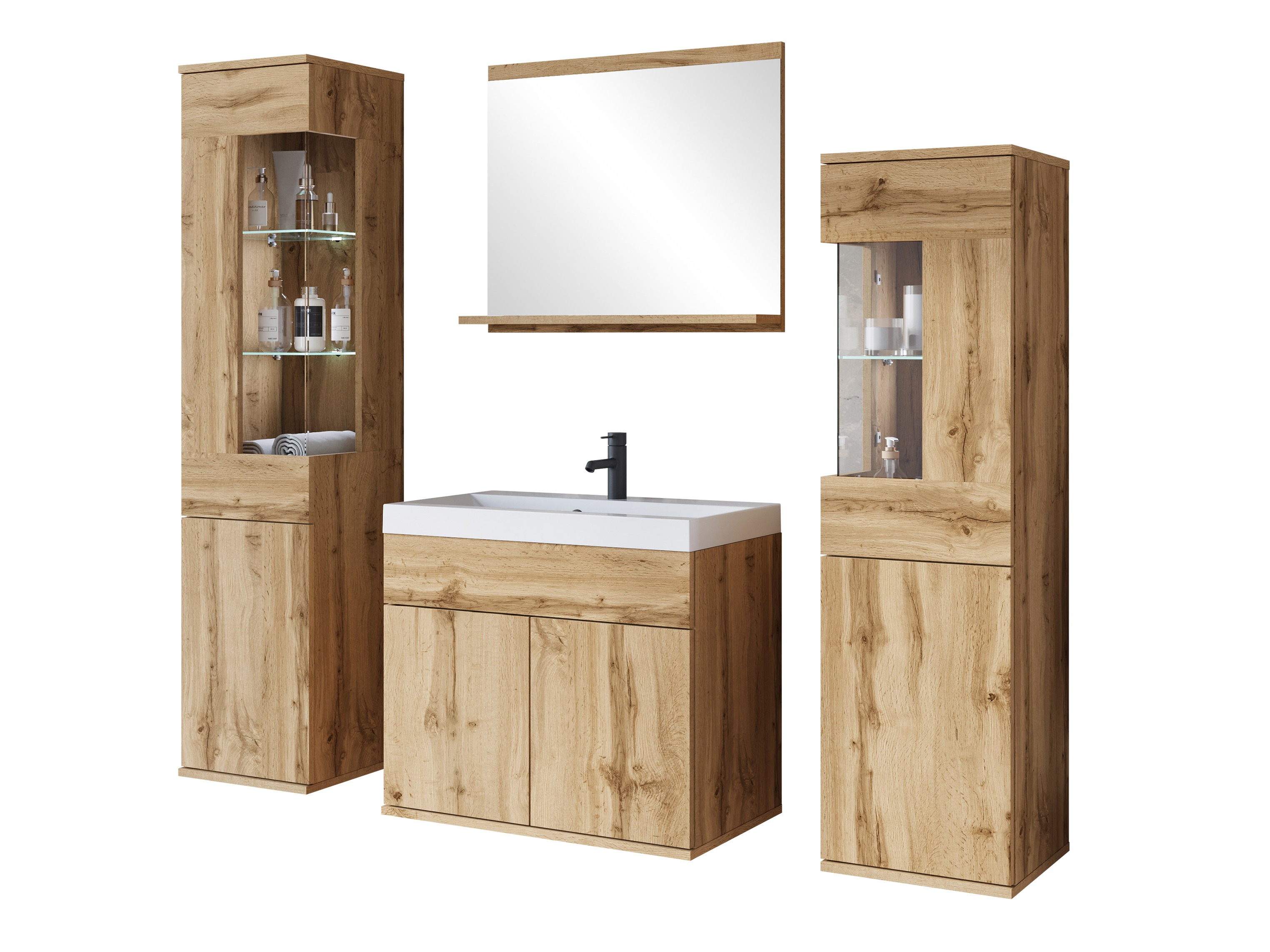 Kupaonski namještaj Sarasota 194 (Hrast Wotan)