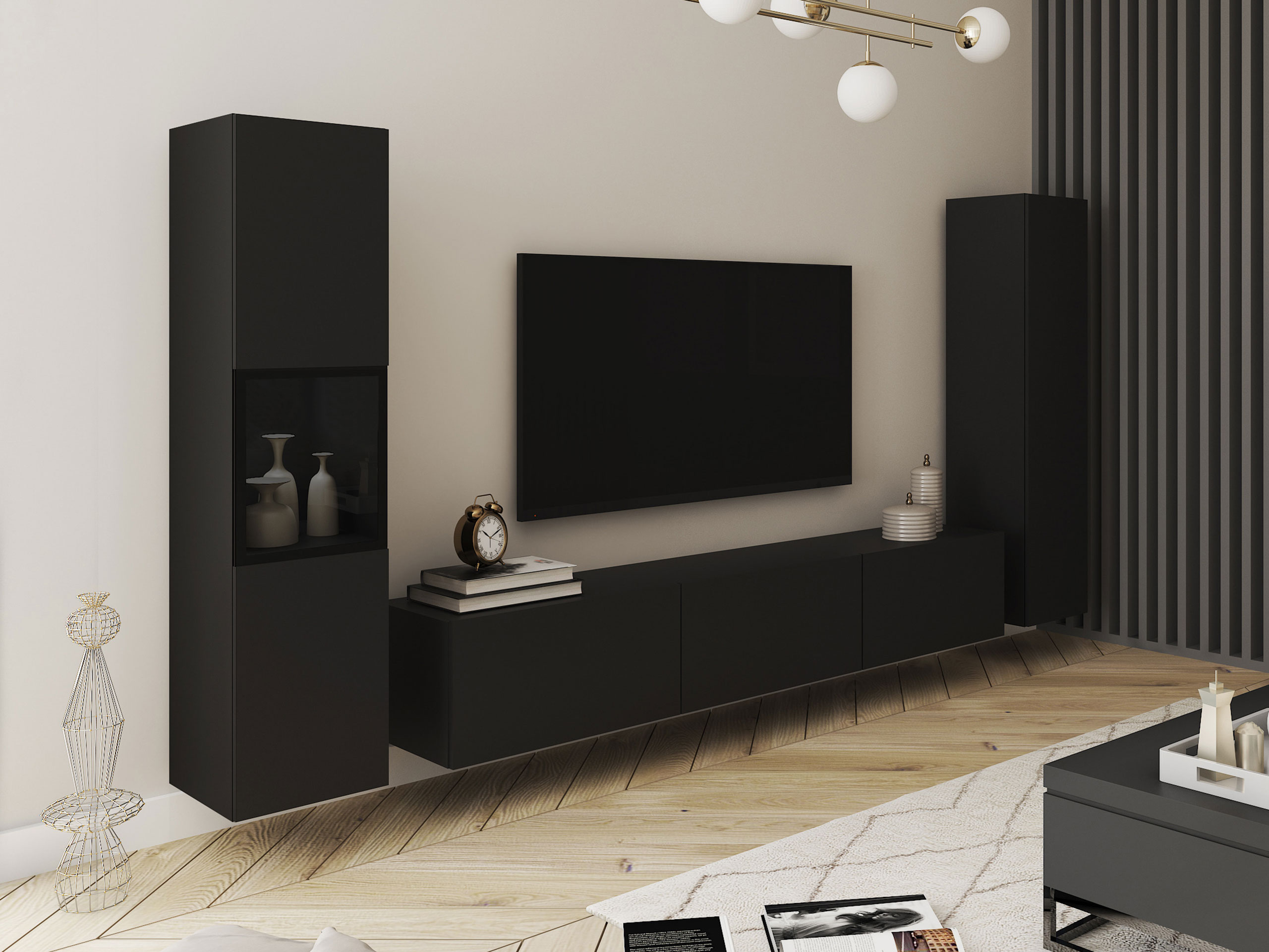 Set za dnevni boravak Sarasota 193 (Grafit)