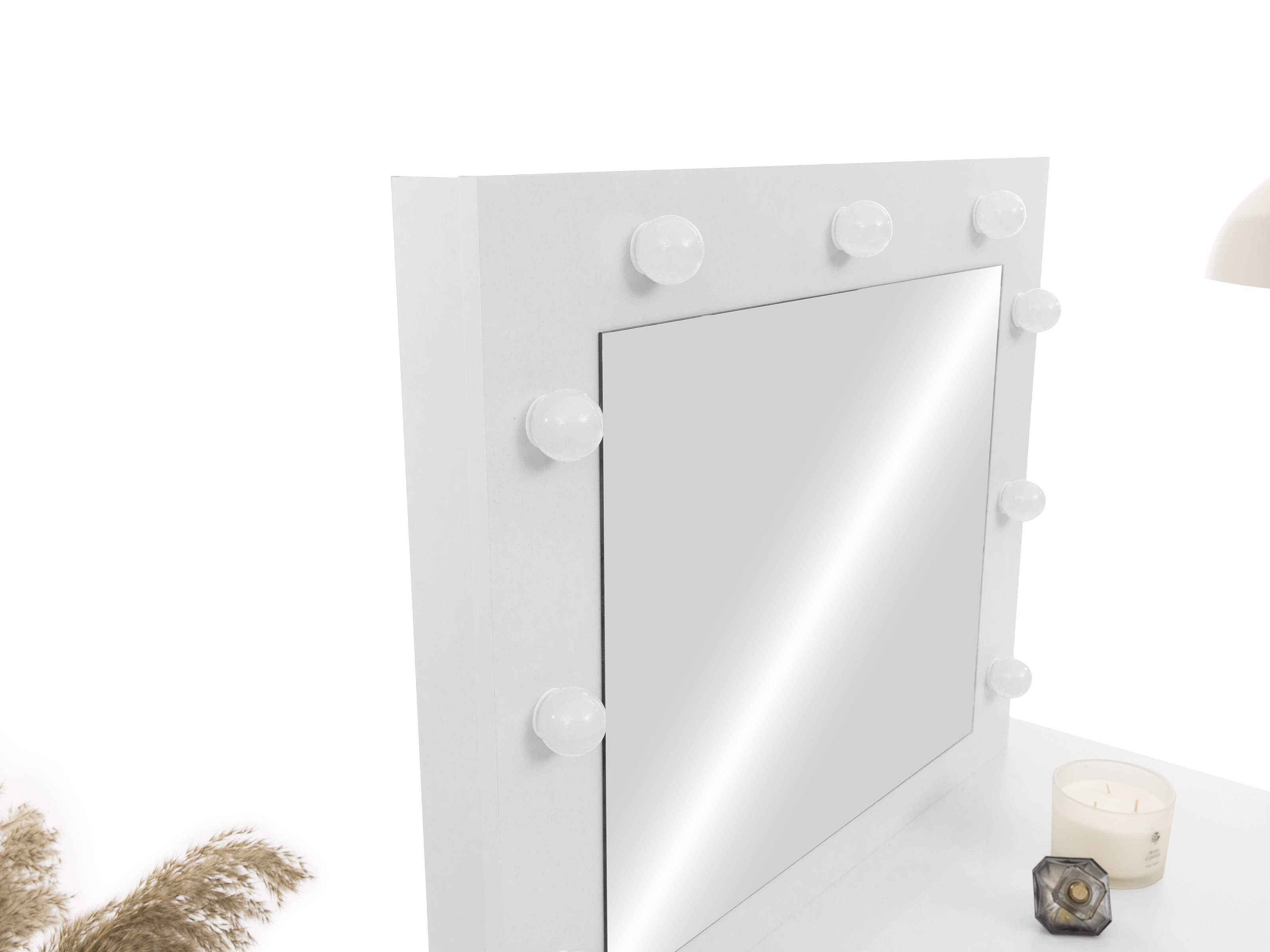 Toaletni stolić Murrieta 194 (Bijela)