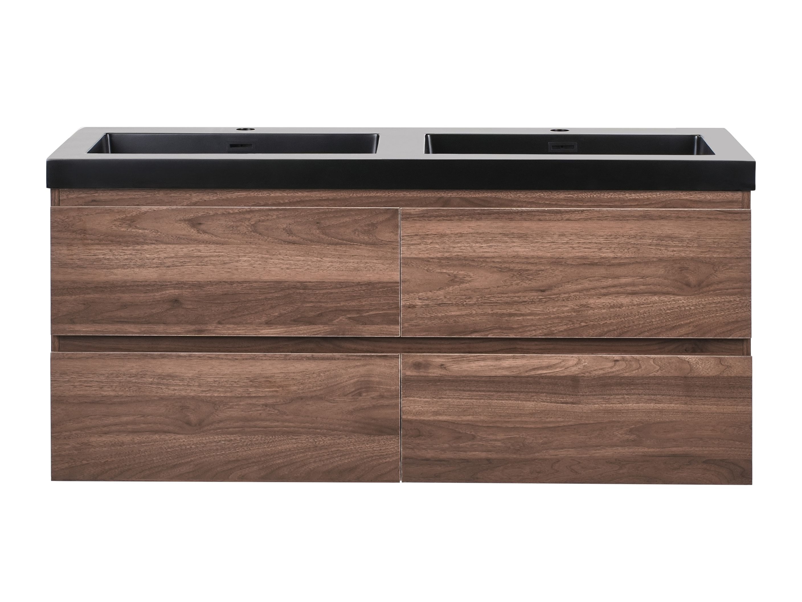 Zidni ormarić za umivaonik Berwyn 2873 (Tamno smeđa)