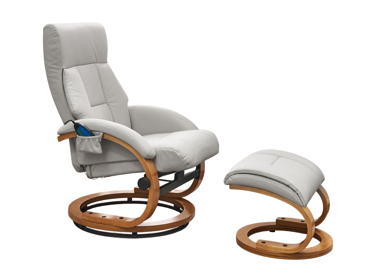 Fotelja Berwyn 877 (Siva)