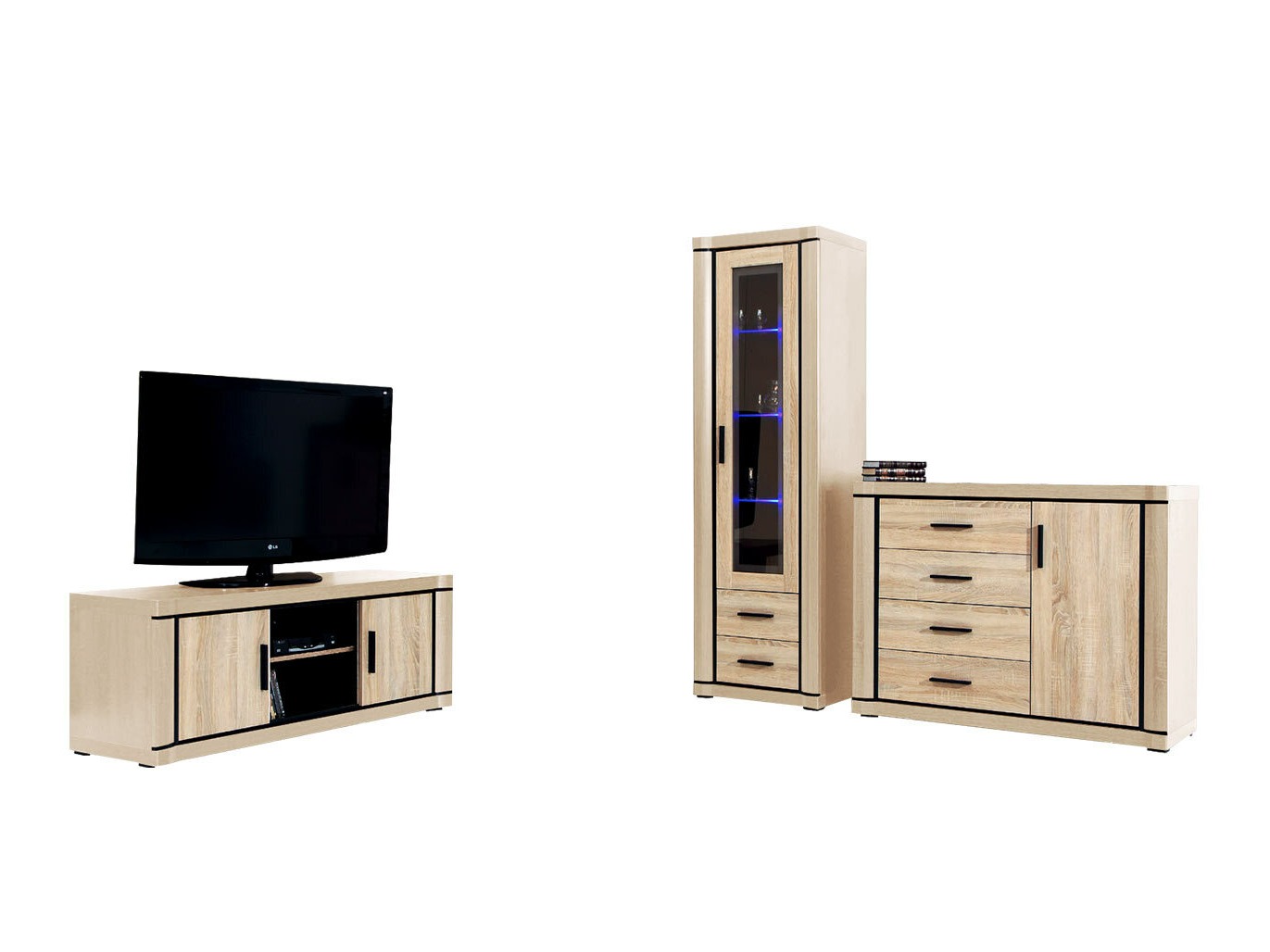 Set za dnevni boravak Lorelie 122 (Sonoma hrast)