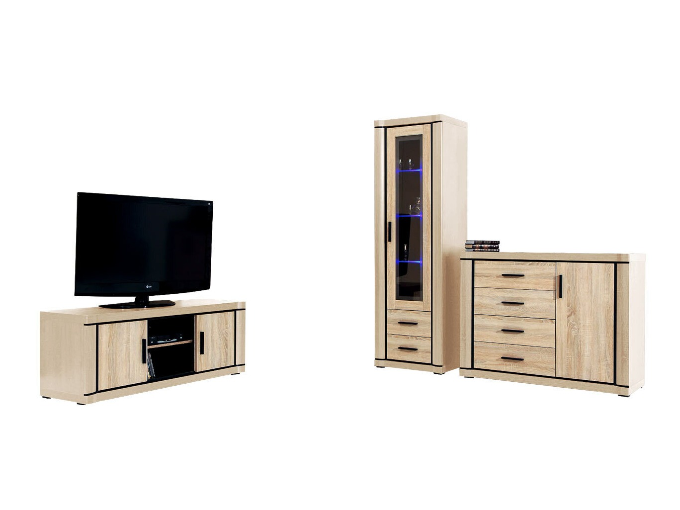 Set za dnevni boravak Lorelie 122 (Sonoma hrast)