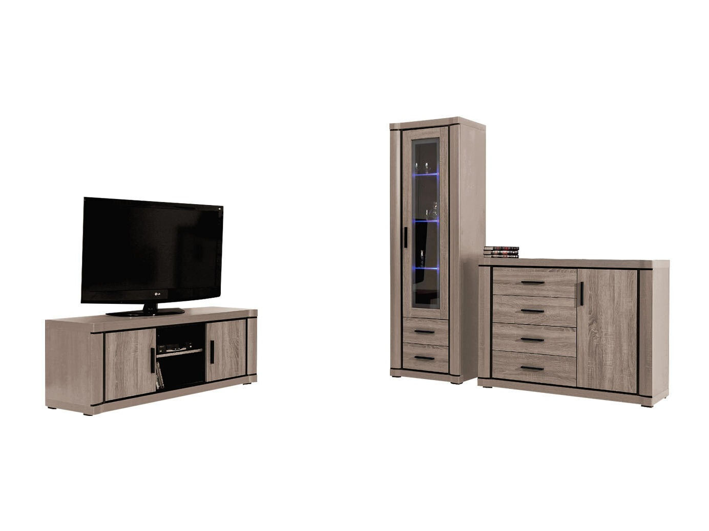 Set za dnevni boravak Lorelie 122 (Tartuf hrast)