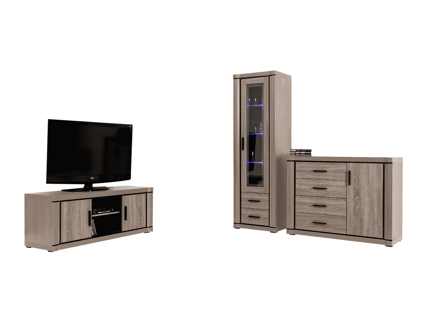 Set za dnevni boravak Lorelie 122 (Tartuf hrast)