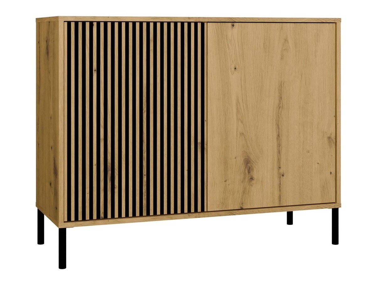 Ormarić Orlsone 109 (Hrast Artisan + Crna)