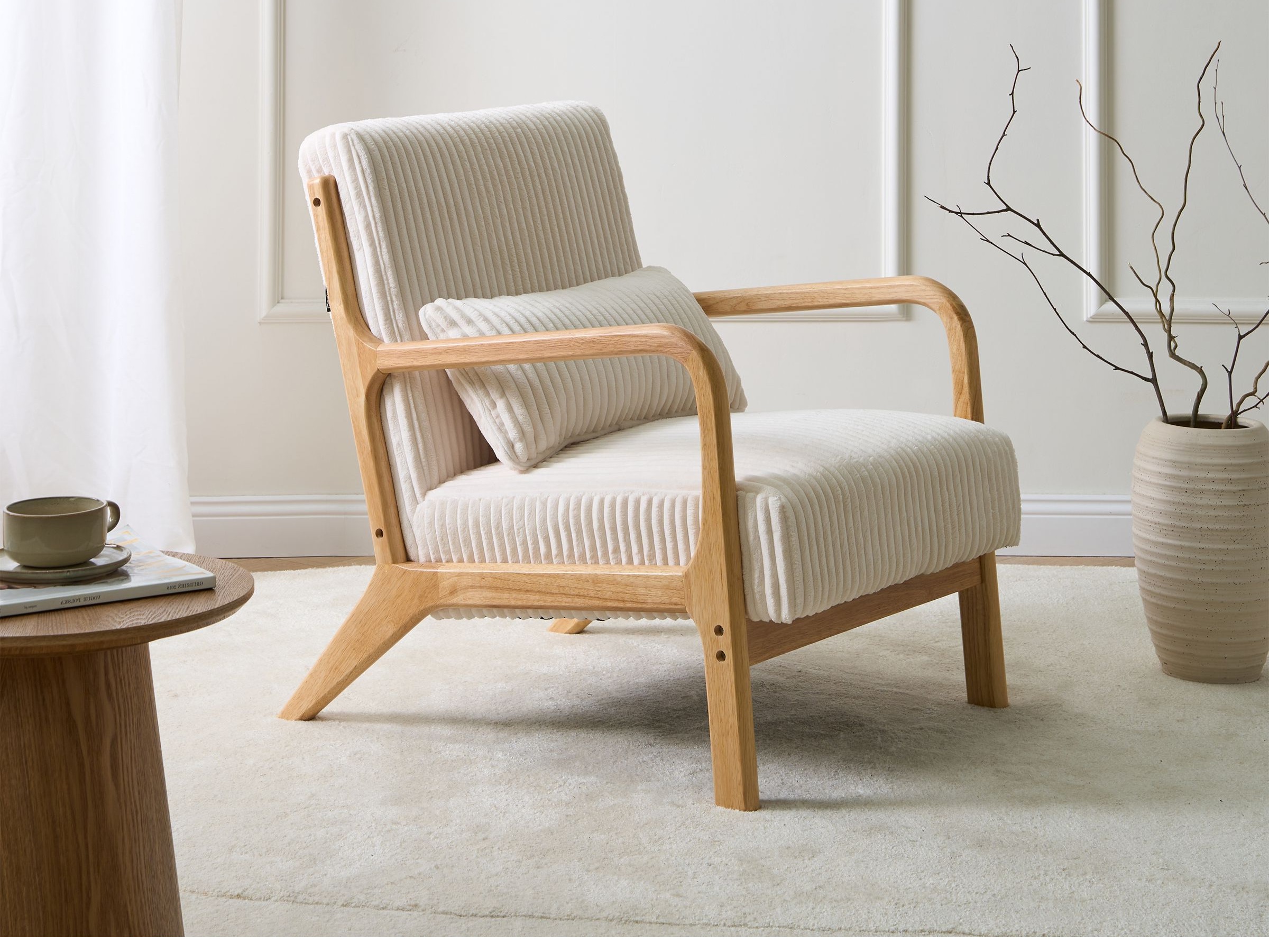 Fotelja Berwyn 2883 (Bijela)