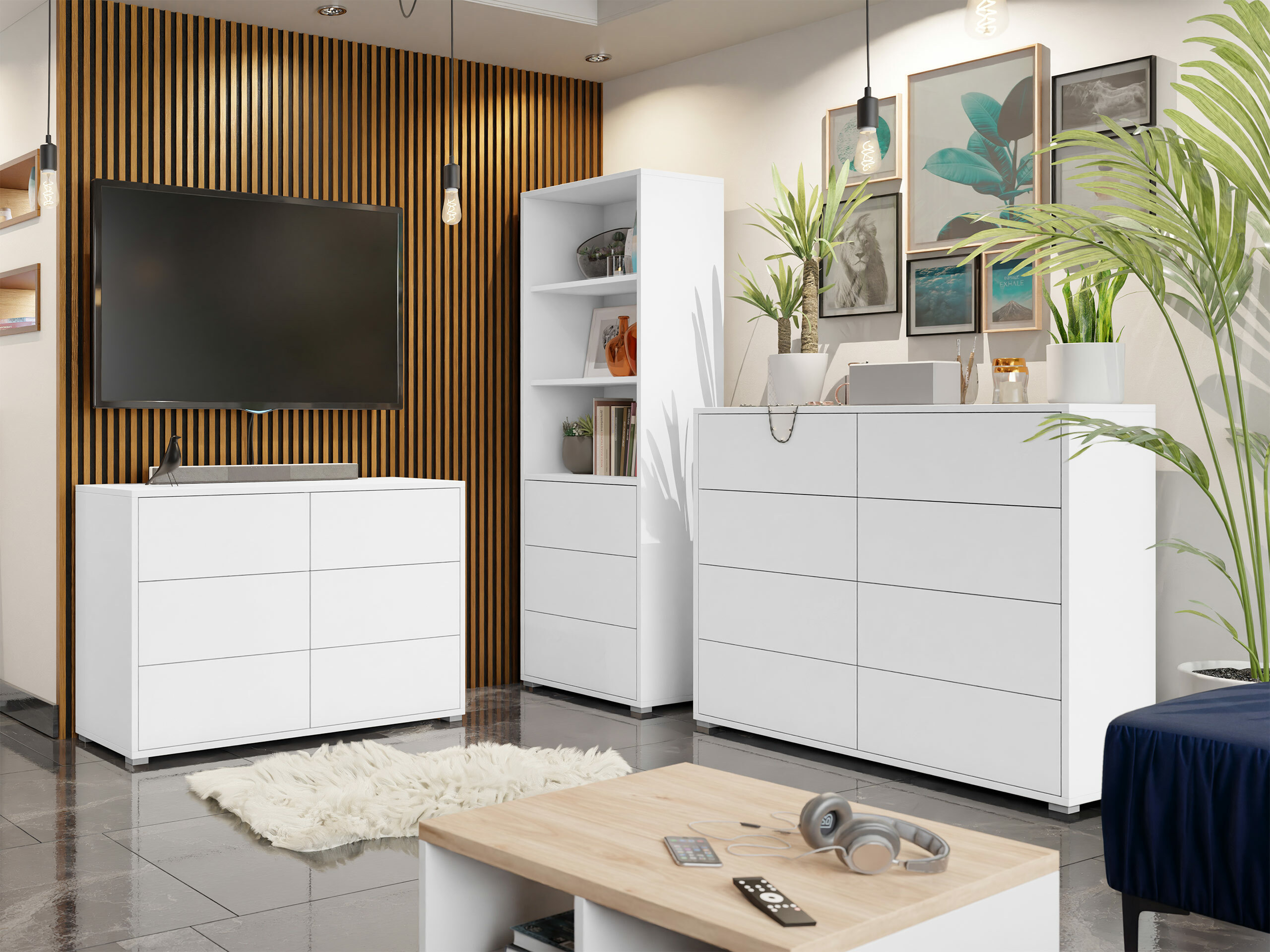 Polica Comfivo Fersoe 105 (Bijela)