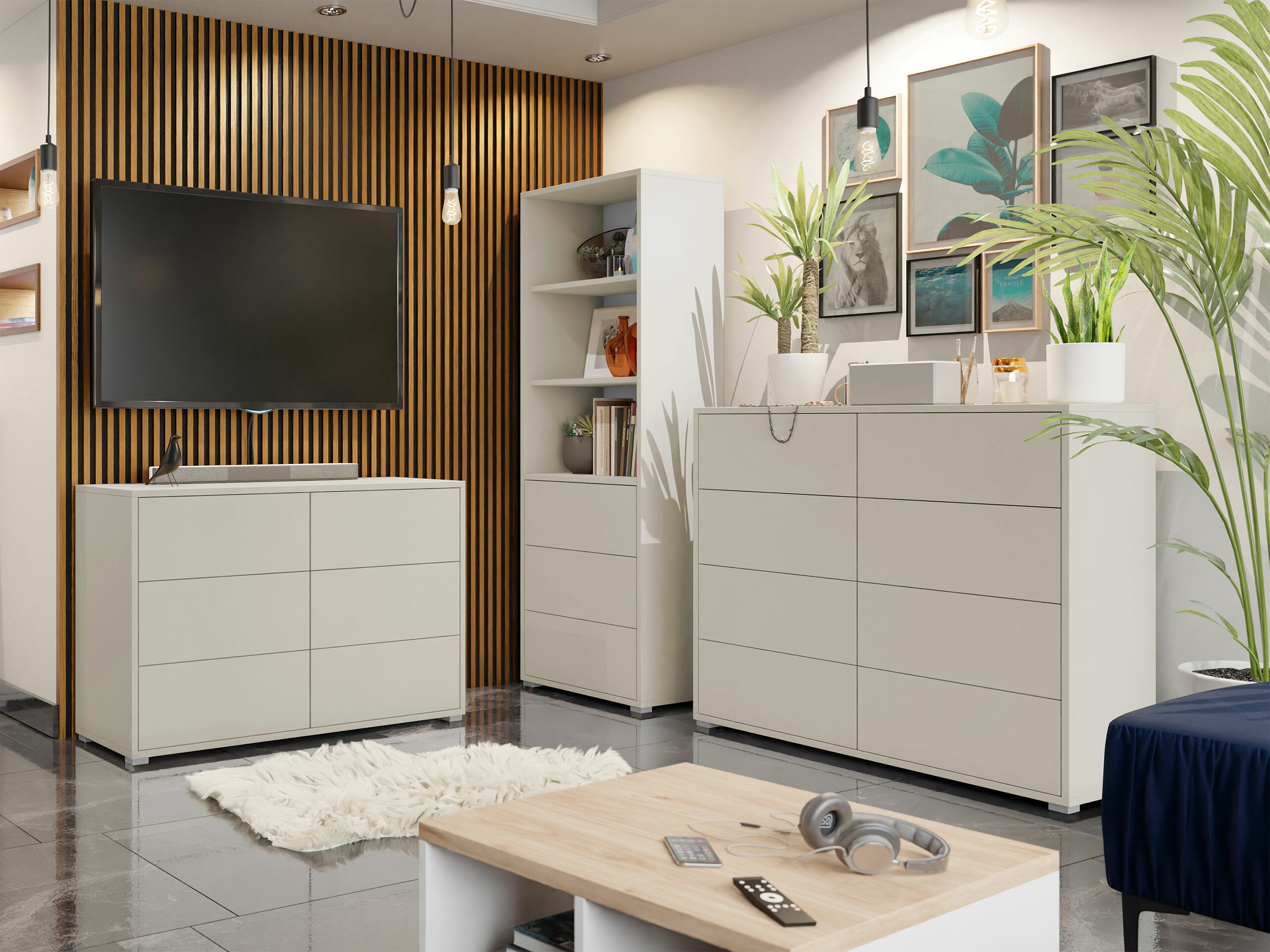 Set za dnevni boravak Comfivo Fersoe 107 (Kašmir)