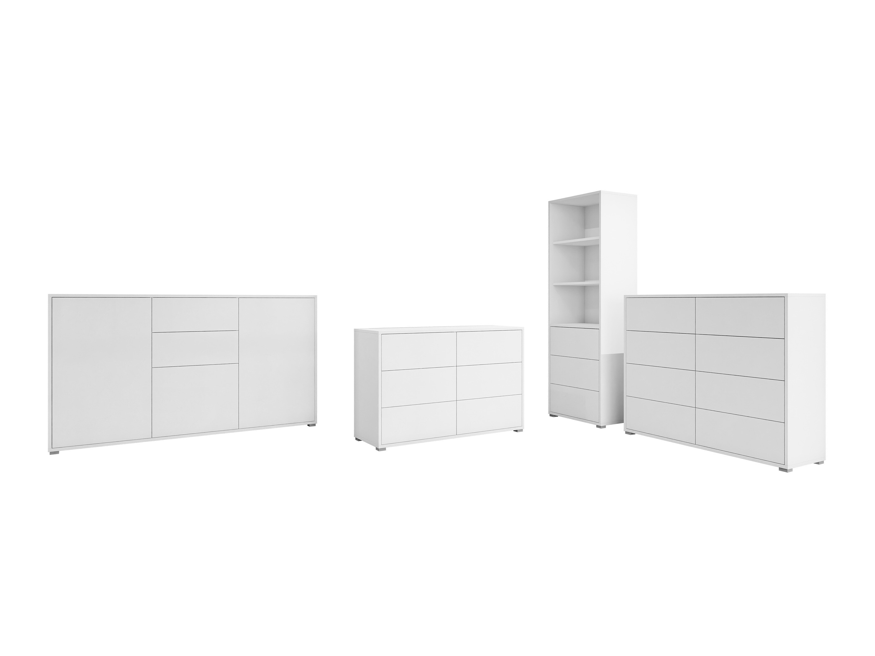 Set za dnevni boravak Comfivo Fersoe 108 (Bijela)