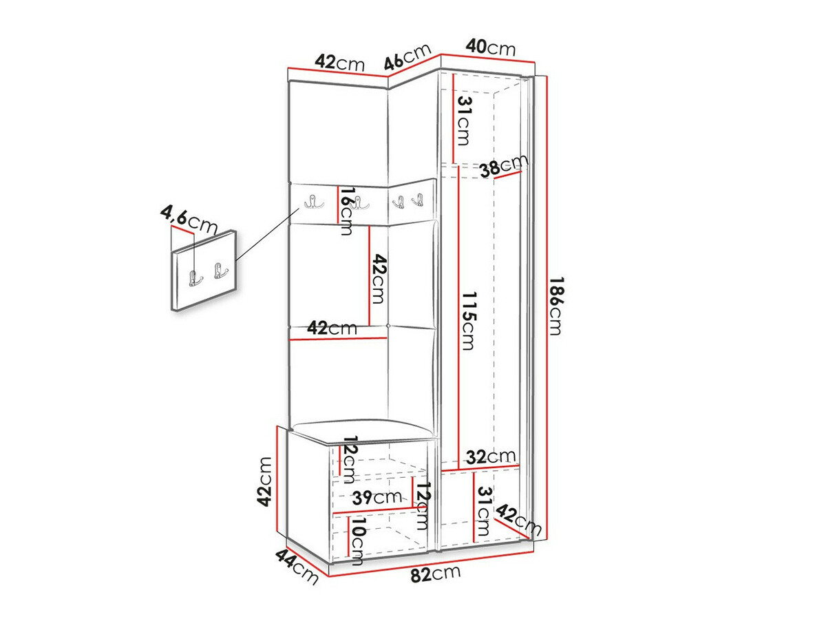 Set za hodnik SC9272